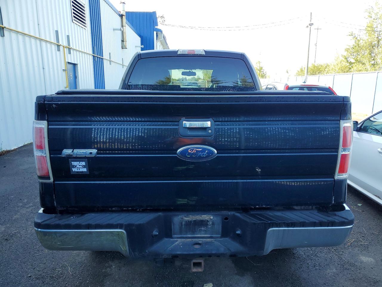 2010 Ford F150 Super Cab Black vin: 1FTEX1E8XAFB63923