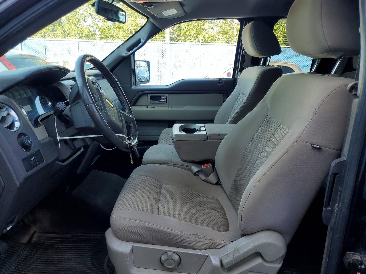 2010 Ford F150 Super Cab Black vin: 1FTEX1E8XAFB63923