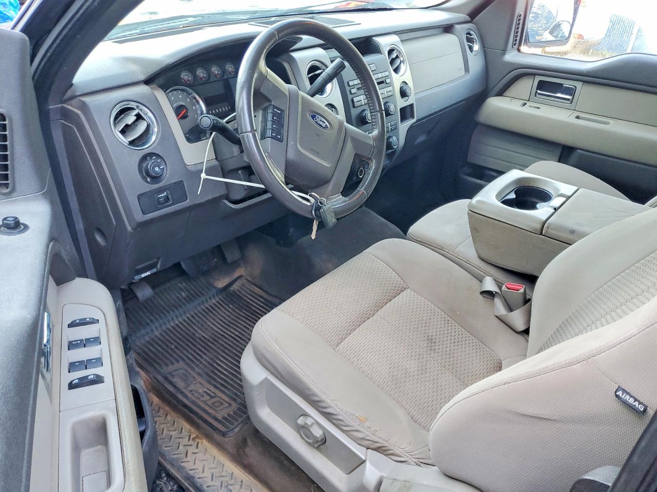 2010 Ford F150 Super Cab Black vin: 1FTEX1E8XAFB63923