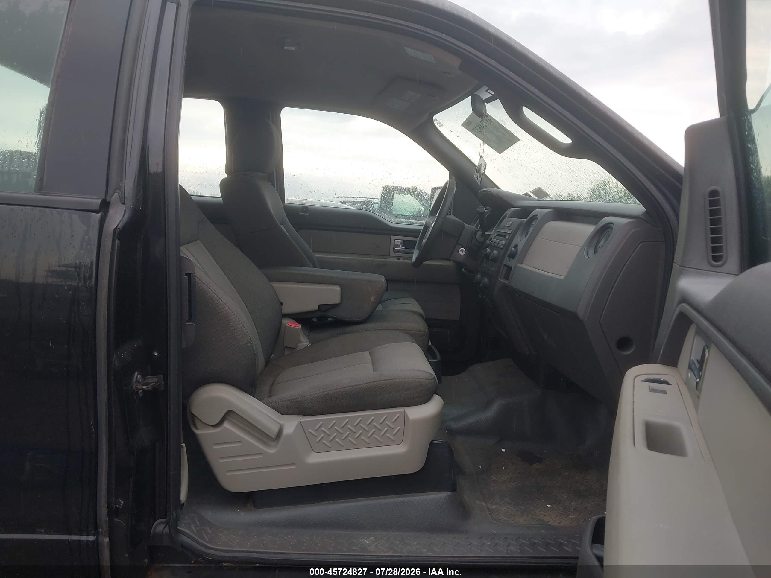 2010 Ford F-150 Stx/xl/xlt Black vin: 1FTEX1E8XAFC42878