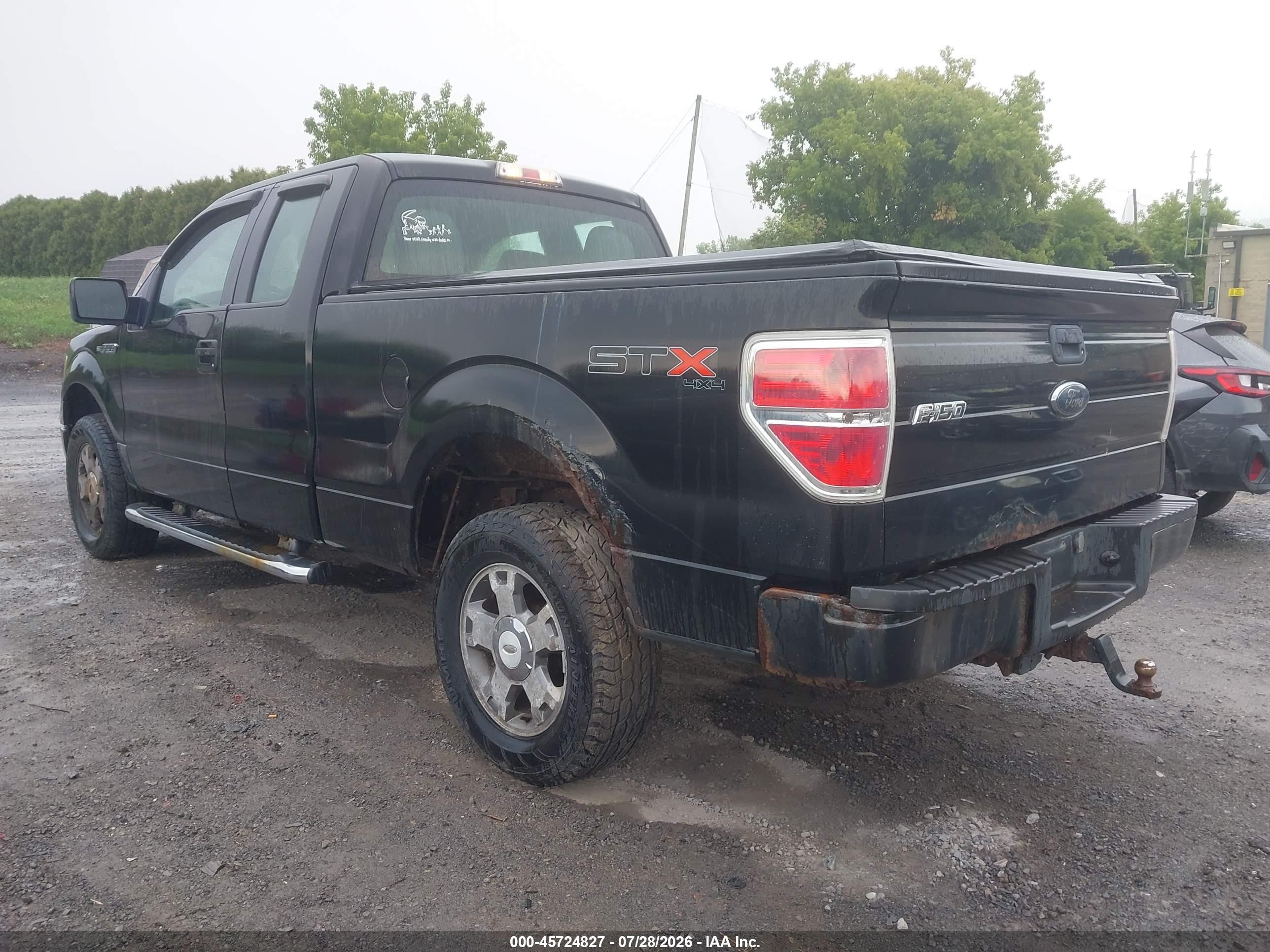 2010 Ford F-150 Stx/xl/xlt Black vin: 1FTEX1E8XAFC42878