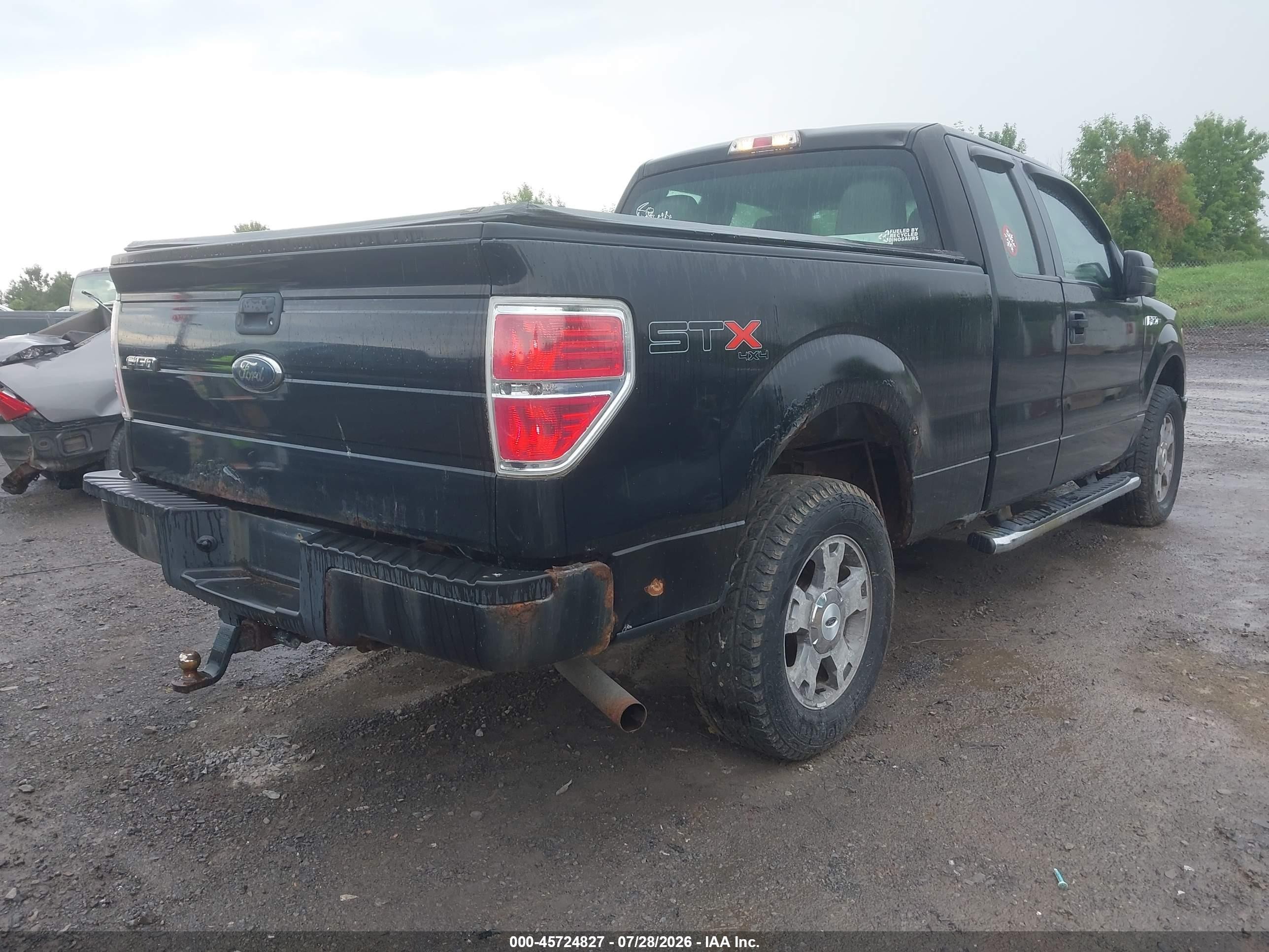 2010 Ford F-150 Stx/xl/xlt Black vin: 1FTEX1E8XAFC42878