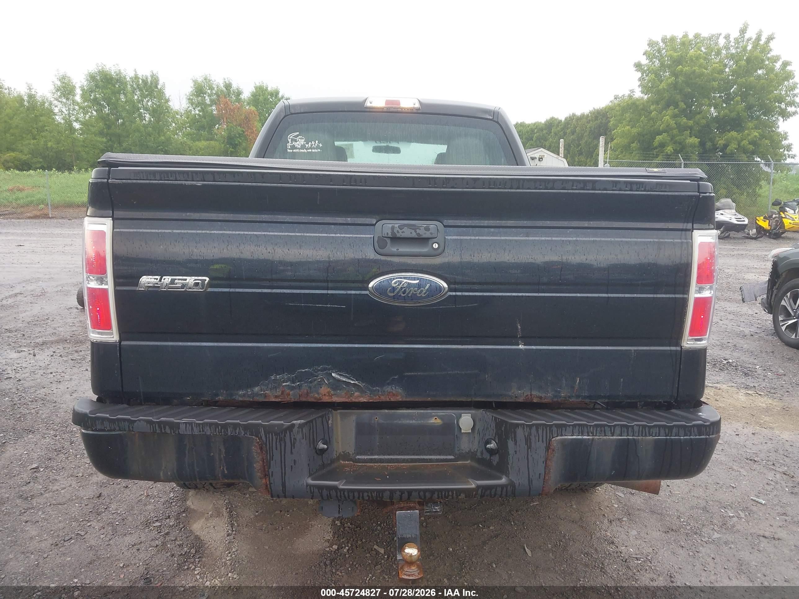 2010 Ford F-150 Stx/xl/xlt Black vin: 1FTEX1E8XAFC42878