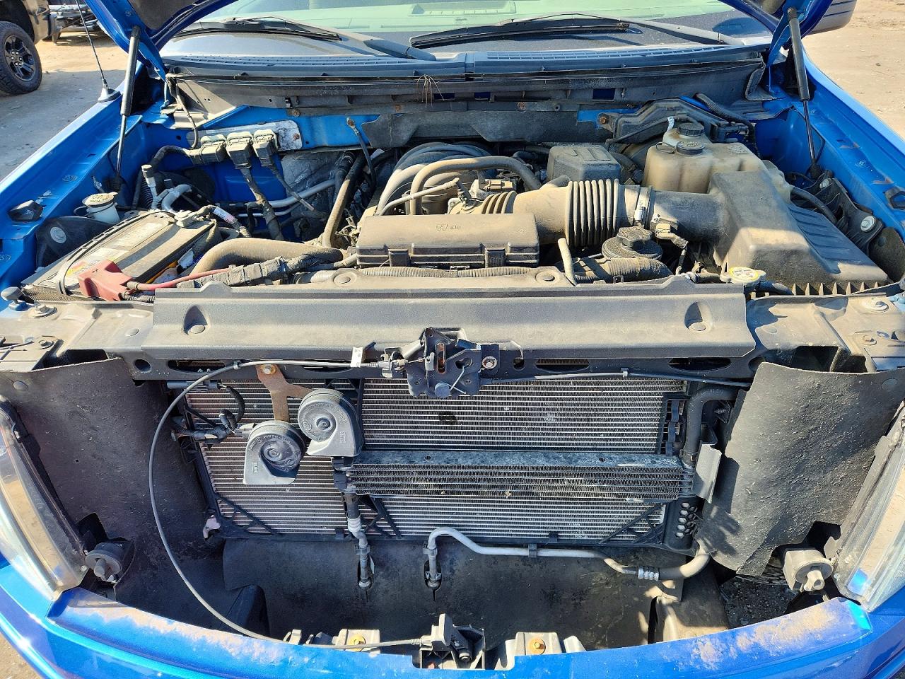 2010 Ford F150 Super Cab Blue vin: 1FTEX1E8XAFD49607
