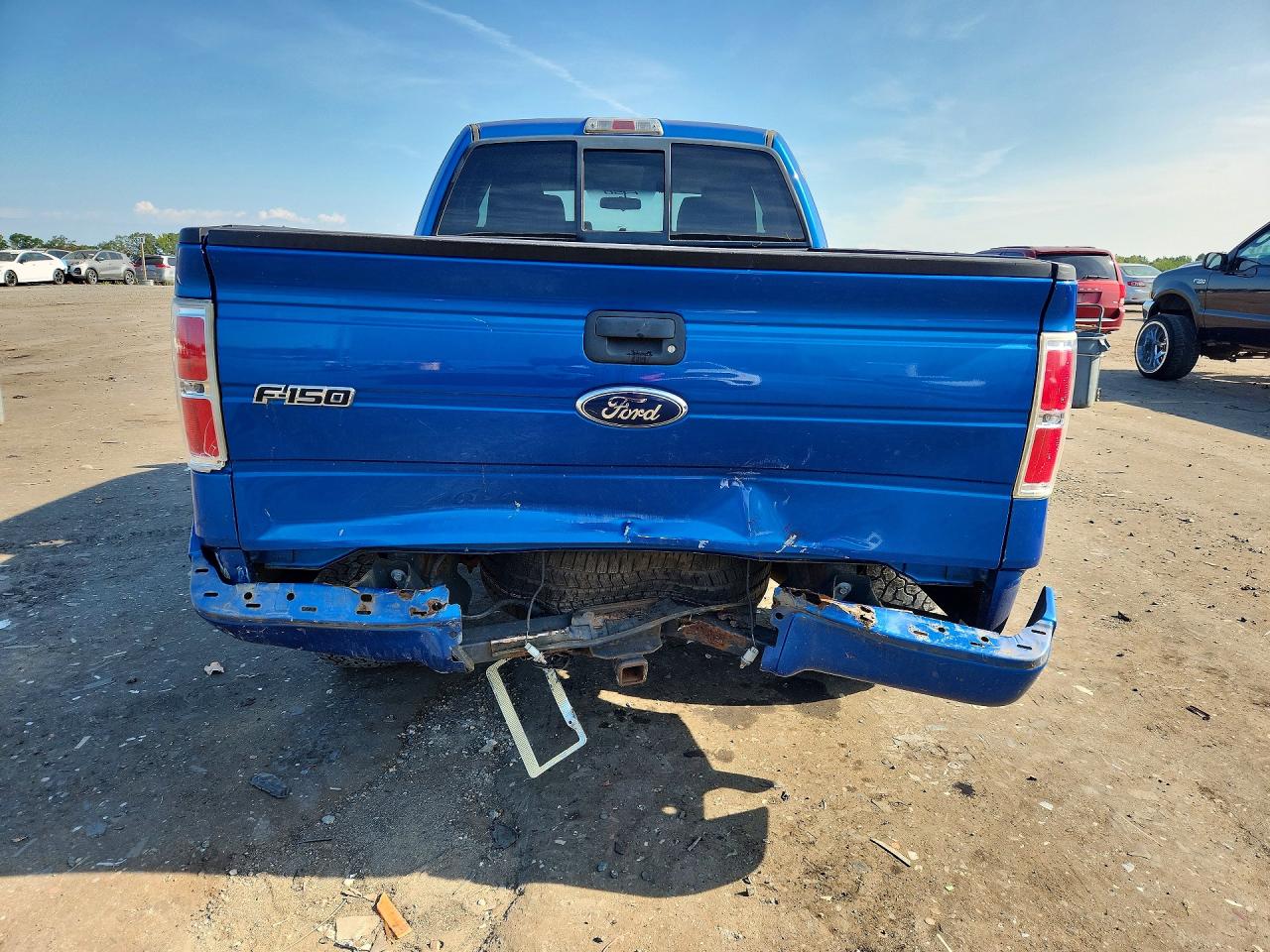 2010 Ford F150 Super Cab Blue vin: 1FTEX1E8XAFD49607