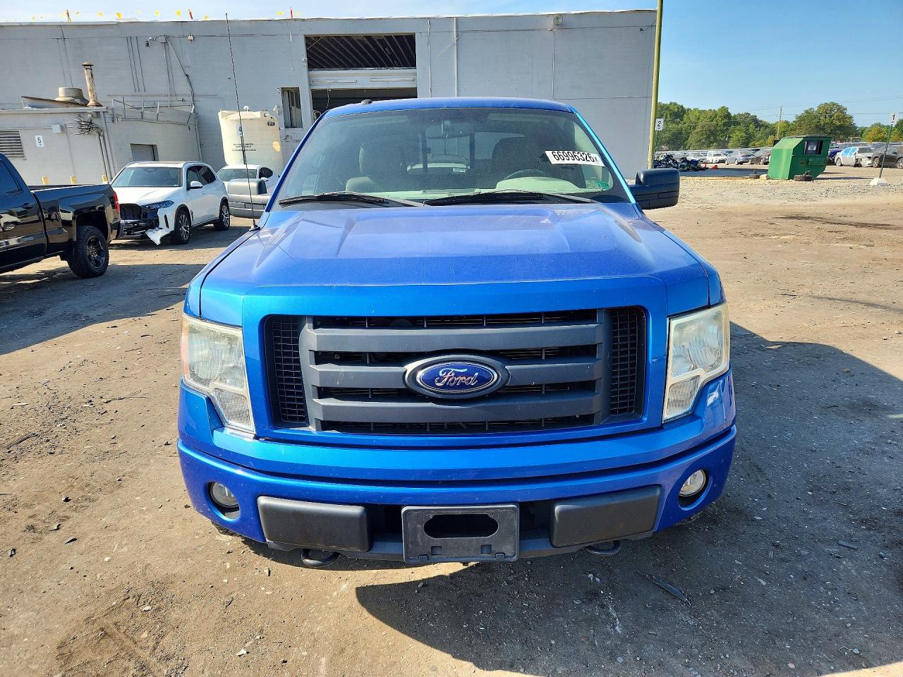2010 Ford F150 Super Cab Blue vin: 1FTEX1E8XAFD49607