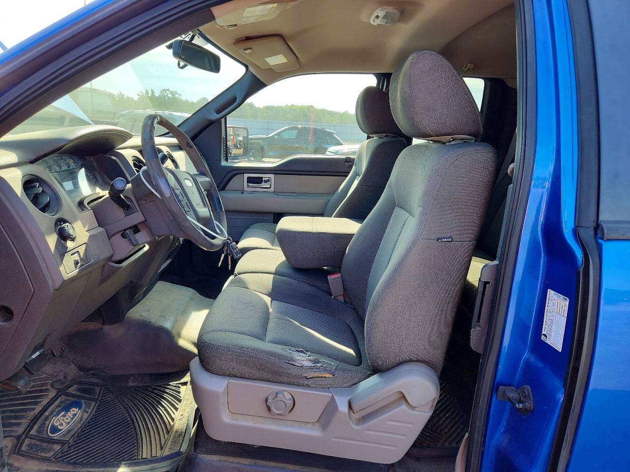 2010 Ford F150 Super Cab Blue vin: 1FTEX1E8XAFD49607