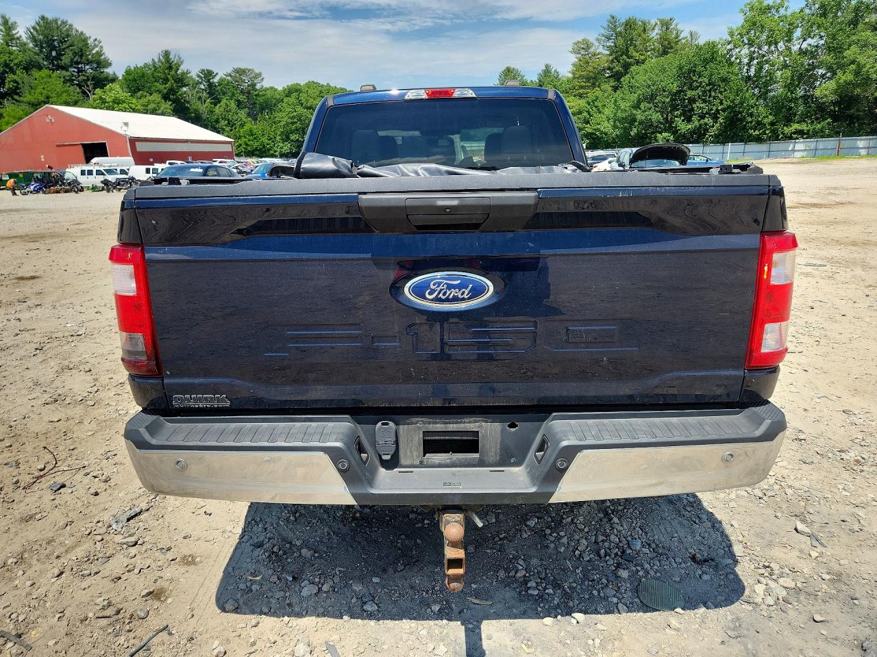 2021 Ford F150 Super Cab Blue vin: 1FTEX1EB9MKE02983