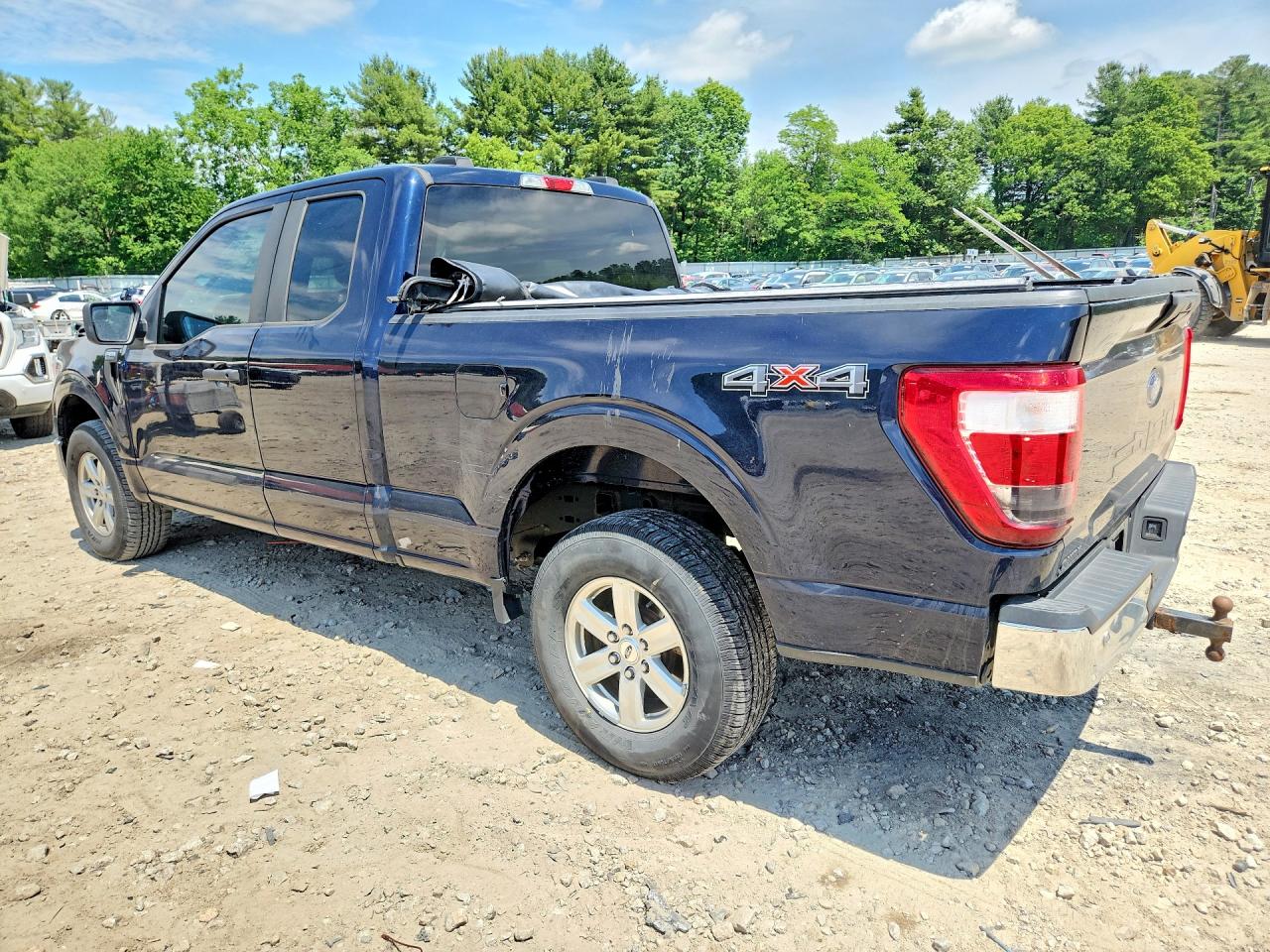 2021 Ford F150 Super Cab Blue vin: 1FTEX1EB9MKE02983