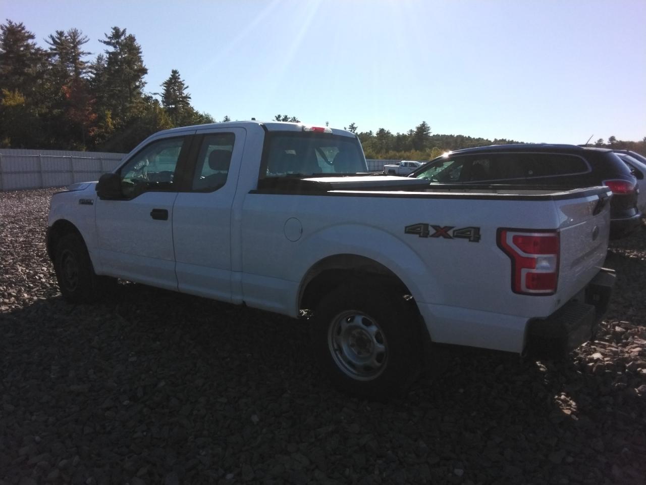 2019 Ford F150 Super Cab Белый vin: 1FTEX1EBXKFA36795