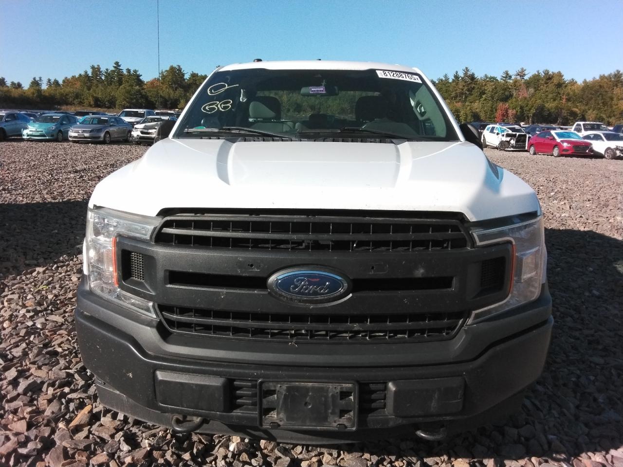 2019 Ford F150 Super Cab Белый vin: 1FTEX1EBXKFA36795