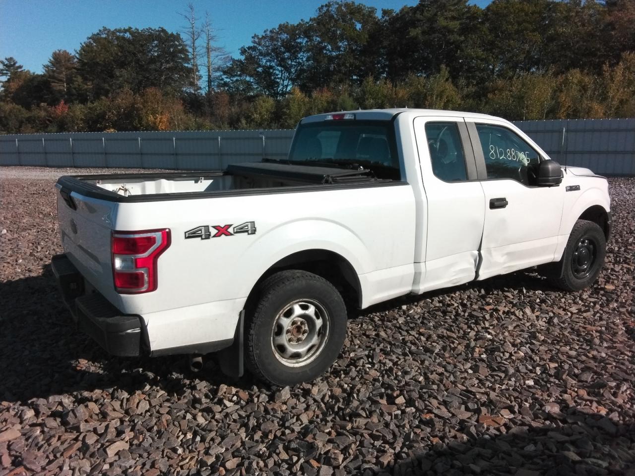 2019 Ford F150 Super Cab Белый vin: 1FTEX1EBXKFA36795