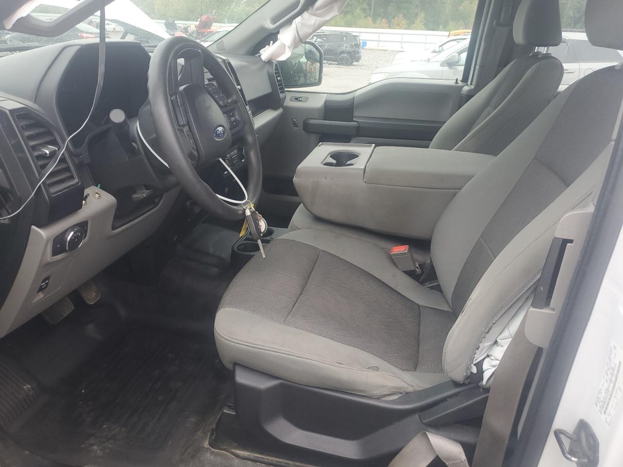 2019 Ford F150 Super Cab Белый vin: 1FTEX1EBXKFA36795