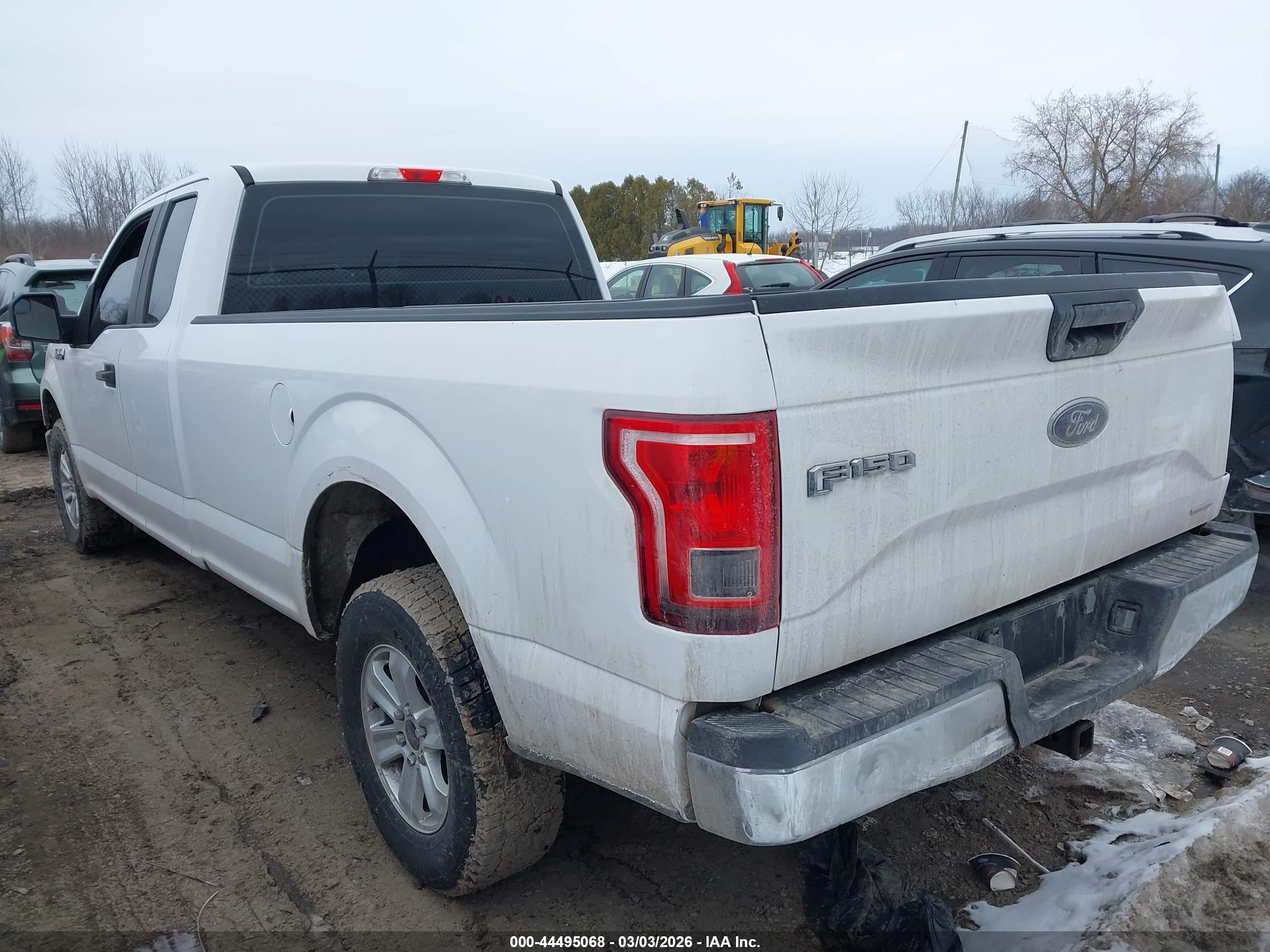 2016 Ford F-150 Xl White vin: 1FTEX1EF4GKE69174