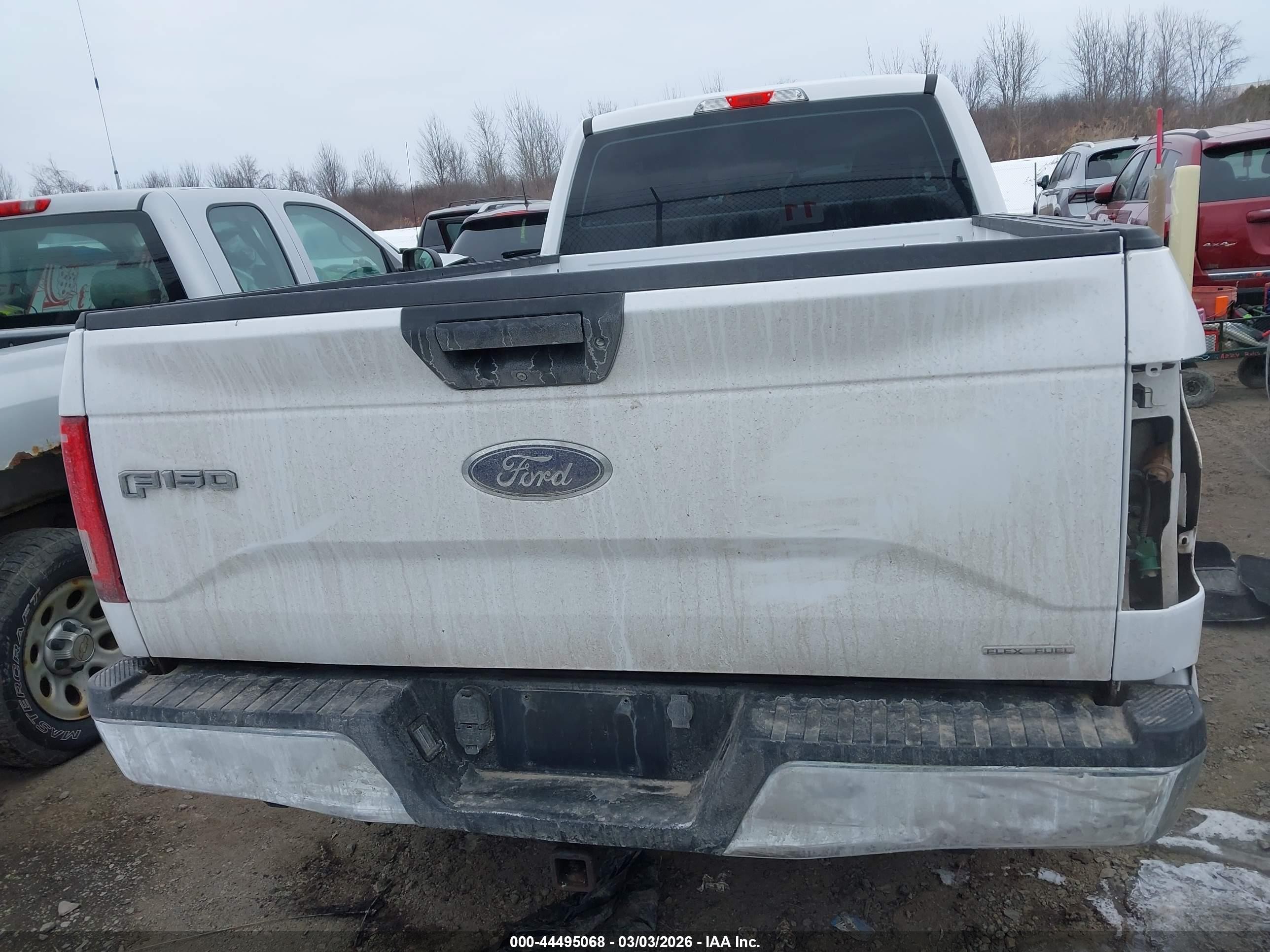 2016 Ford F-150 Xl White vin: 1FTEX1EF4GKE69174