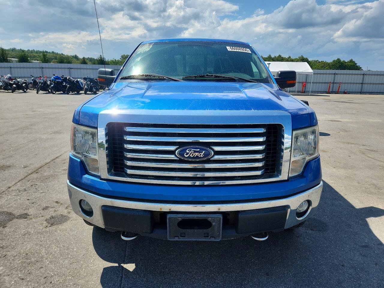 2011 Ford F150 Super Cab Blue vin: 1FTEX1EM0BFC26106