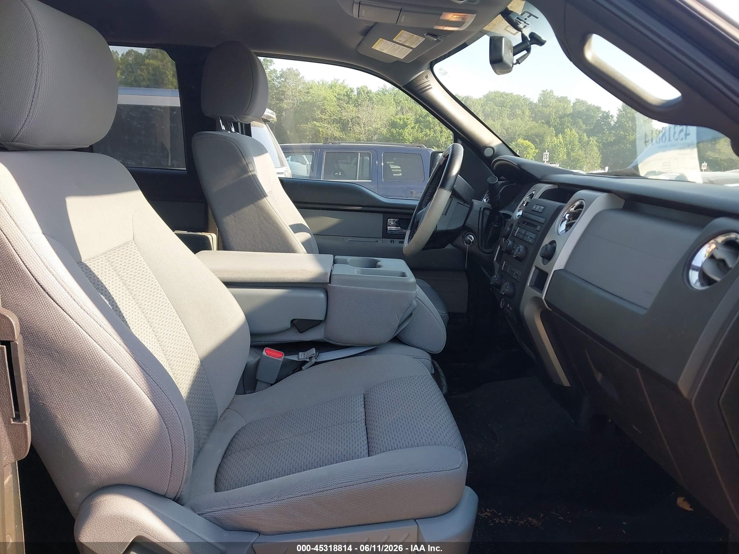2012 Ford F-150 Xlt Gray vin: 1FTEX1EM0CFB22376