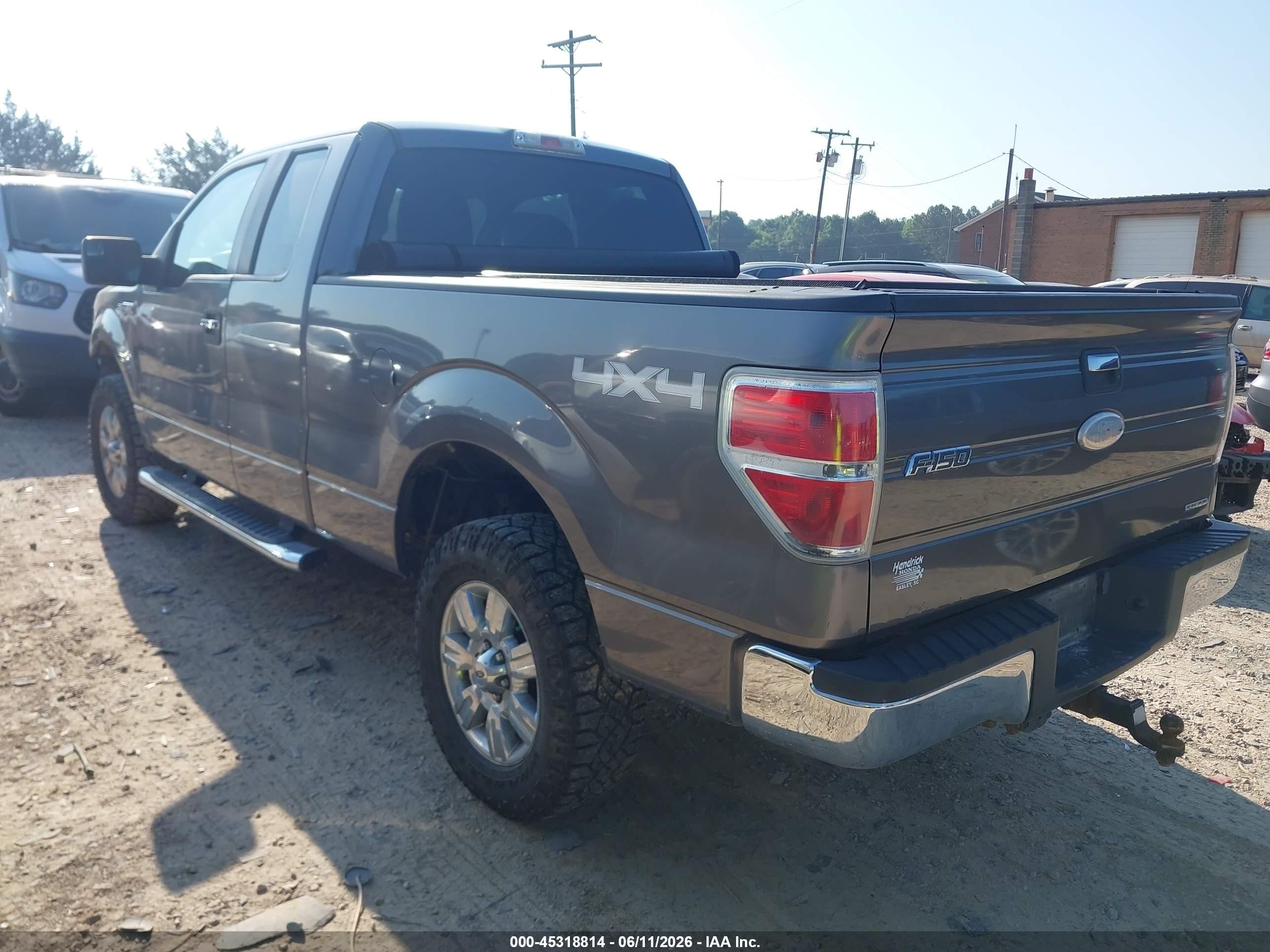 2012 Ford F-150 Xlt Gray vin: 1FTEX1EM0CFB22376