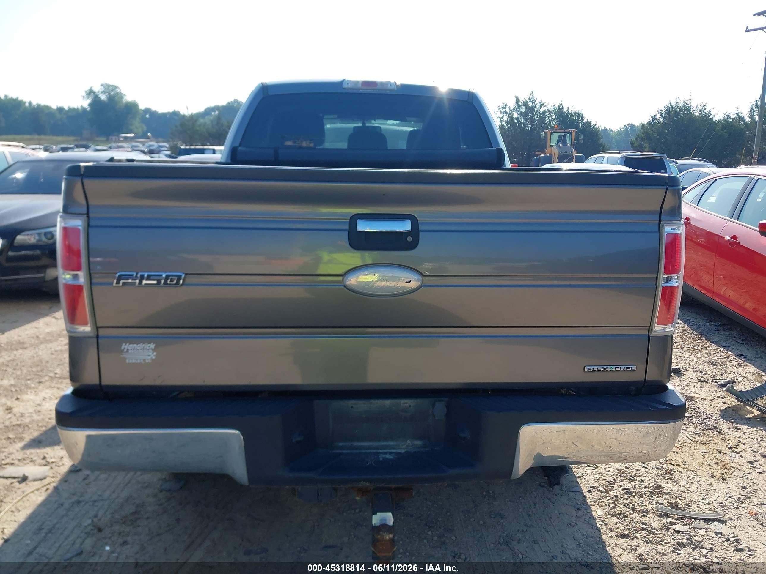 2012 Ford F-150 Xlt Gray vin: 1FTEX1EM0CFB22376