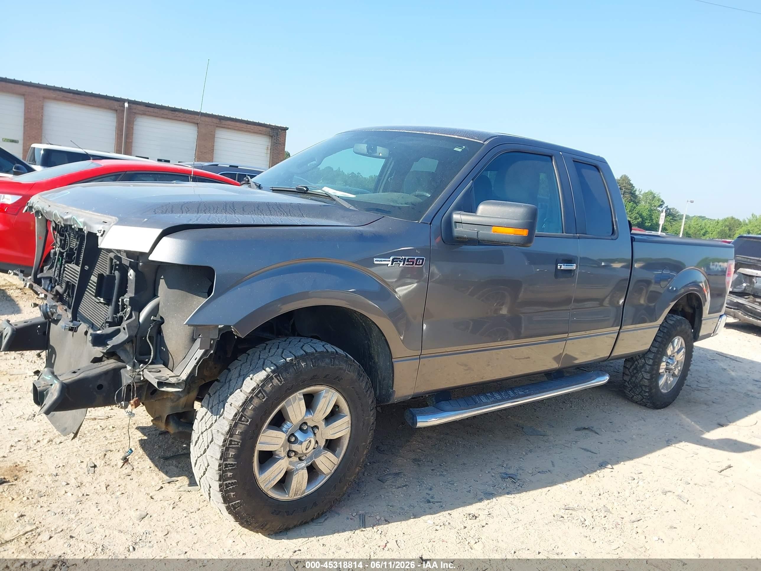 2012 Ford F-150 Xlt Gray vin: 1FTEX1EM0CFB22376