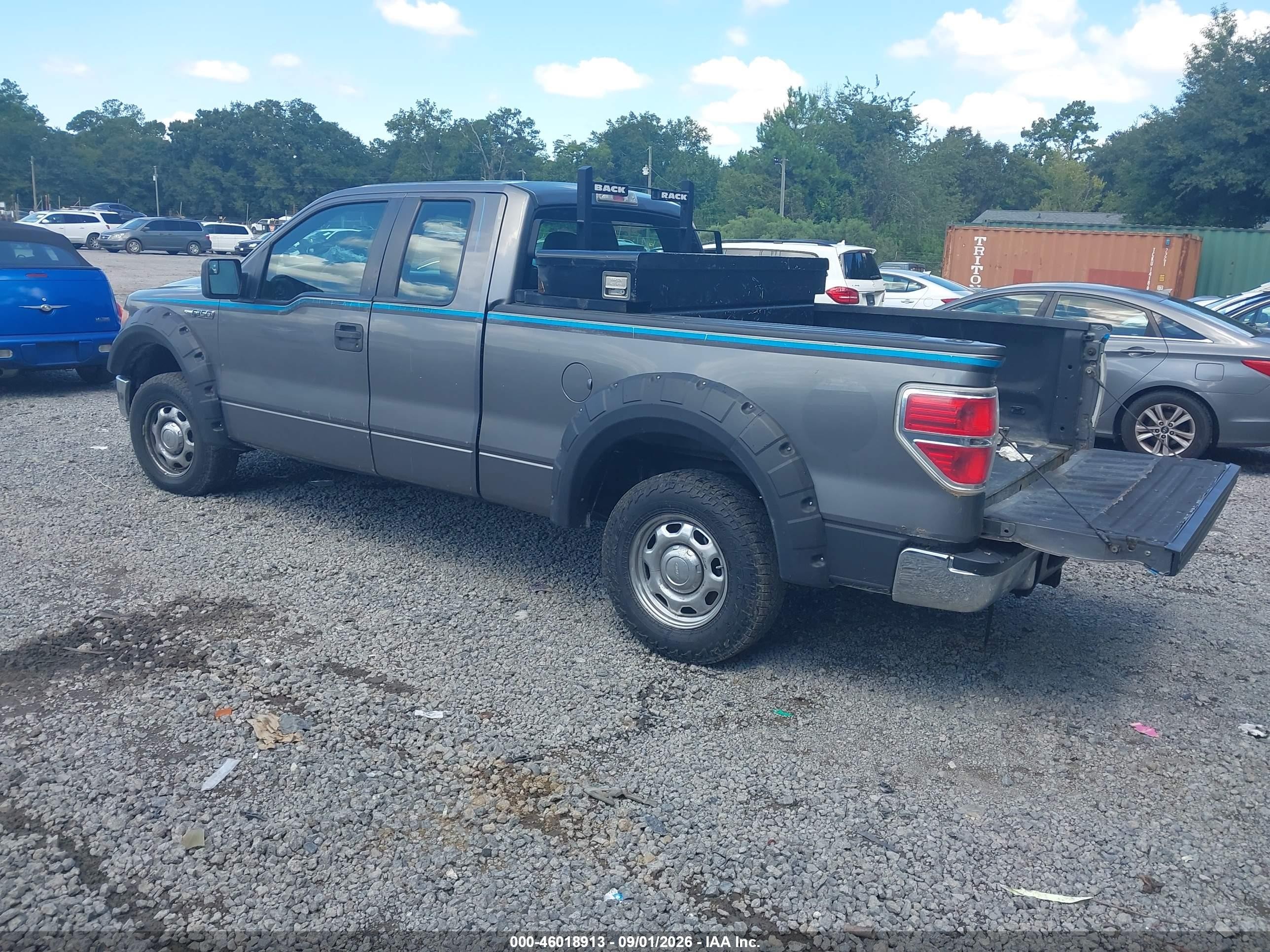 2013 Ford F-150 Xl Серый vin: 1FTEX1EM0DFB56383