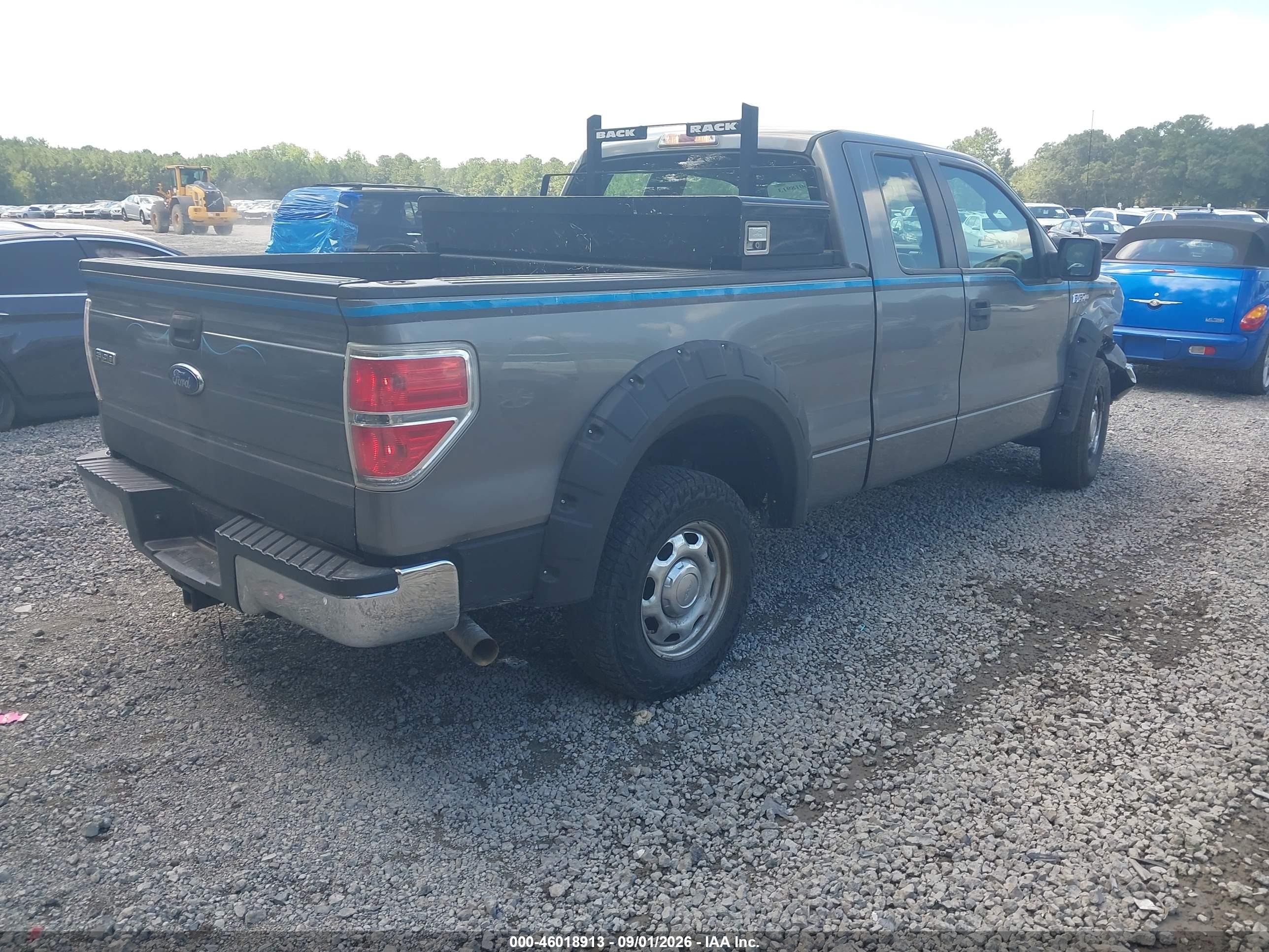2013 Ford F-150 Xl Серый vin: 1FTEX1EM0DFB56383