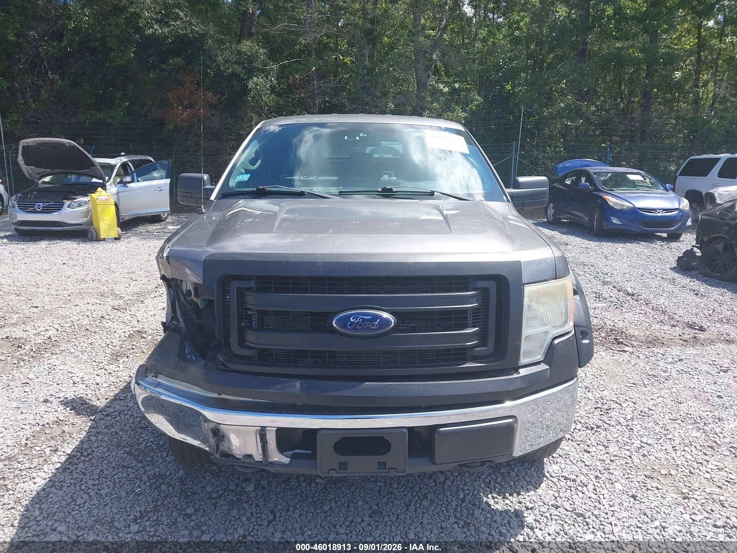 2013 Ford F-150 Xl Серый vin: 1FTEX1EM0DFB56383