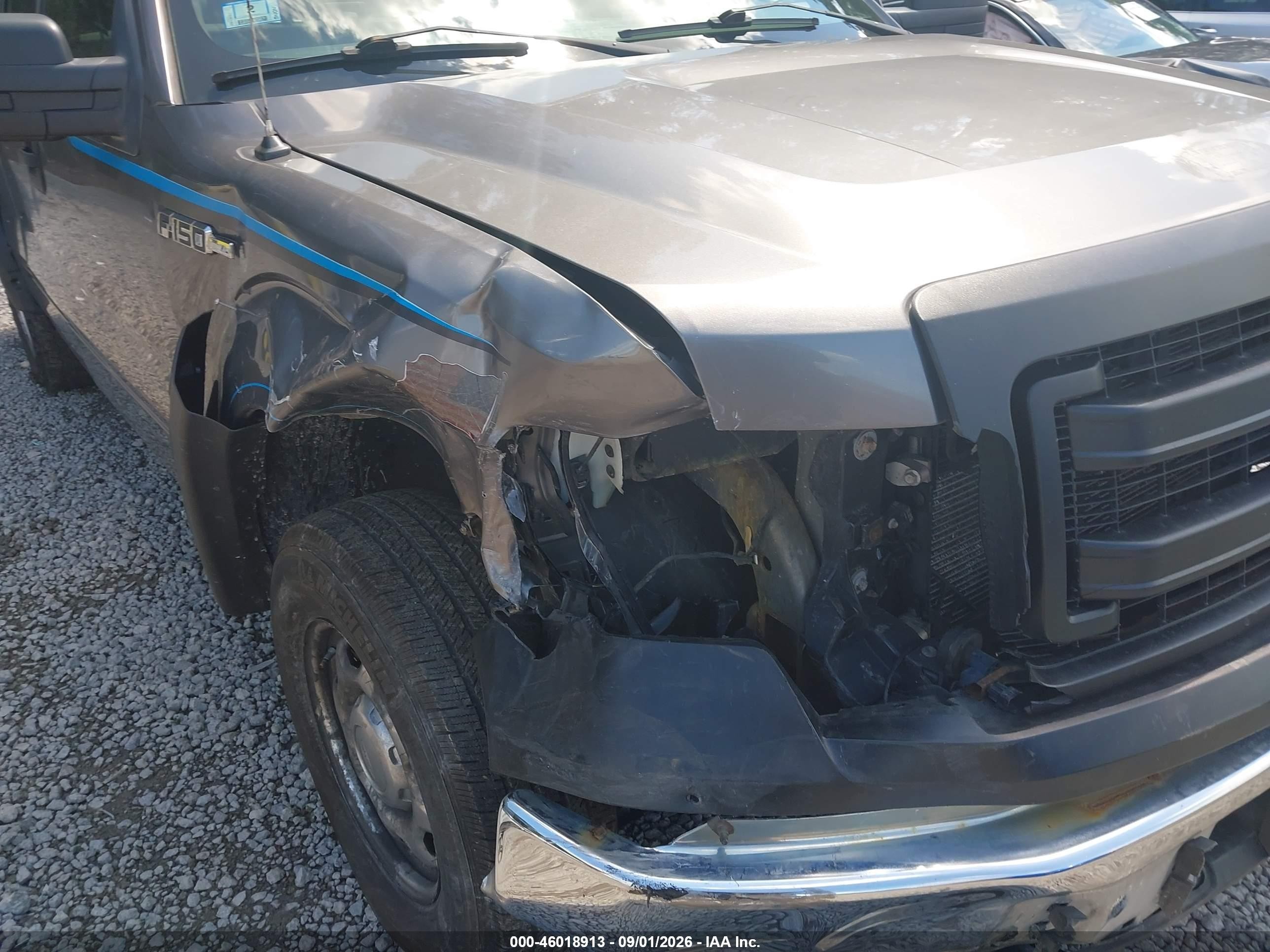 2013 Ford F-150 Xl Серый vin: 1FTEX1EM0DFB56383