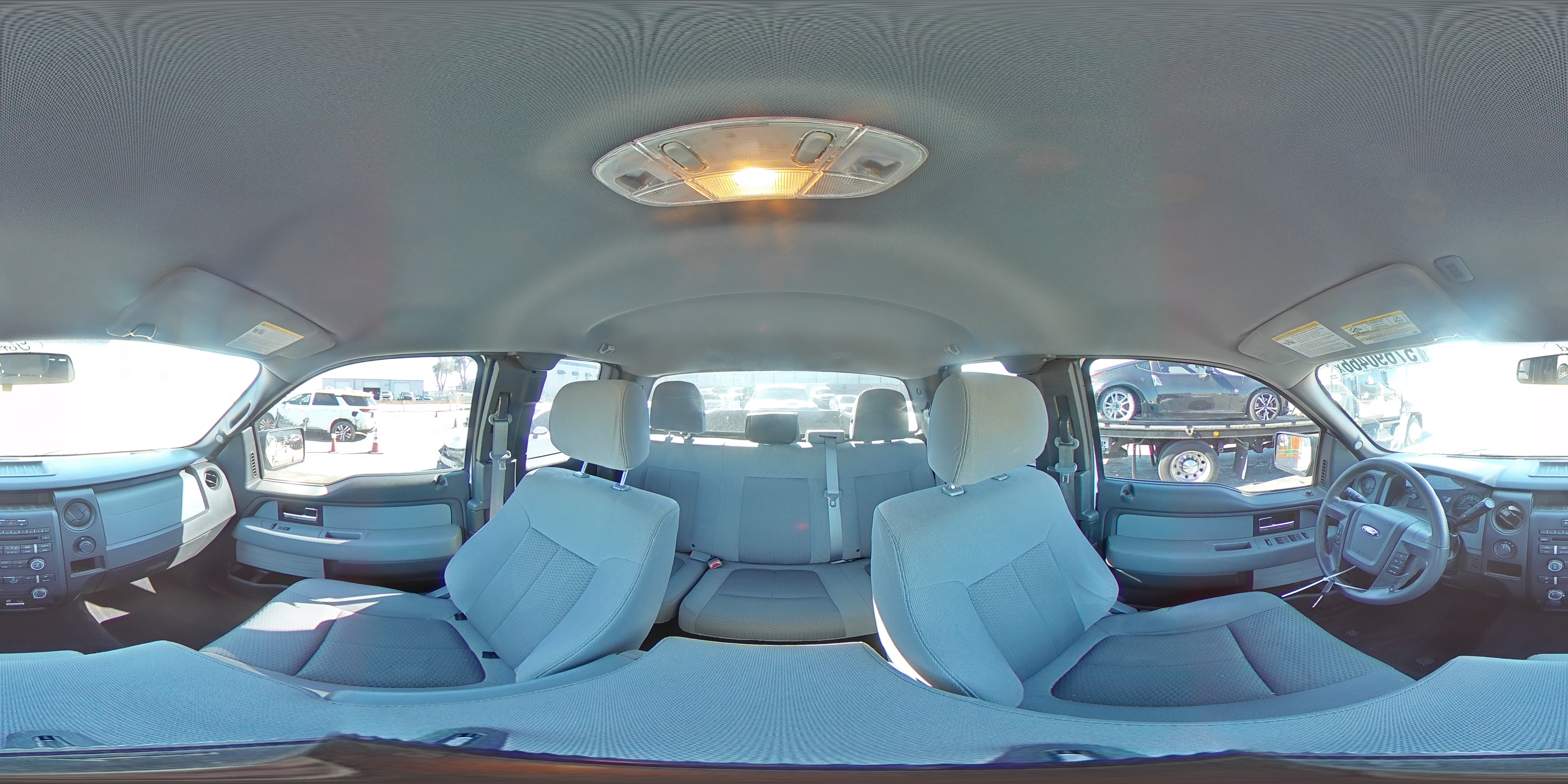 2013 Ford F150 Super Cab White vin: 1FTEX1EM0DFD83122