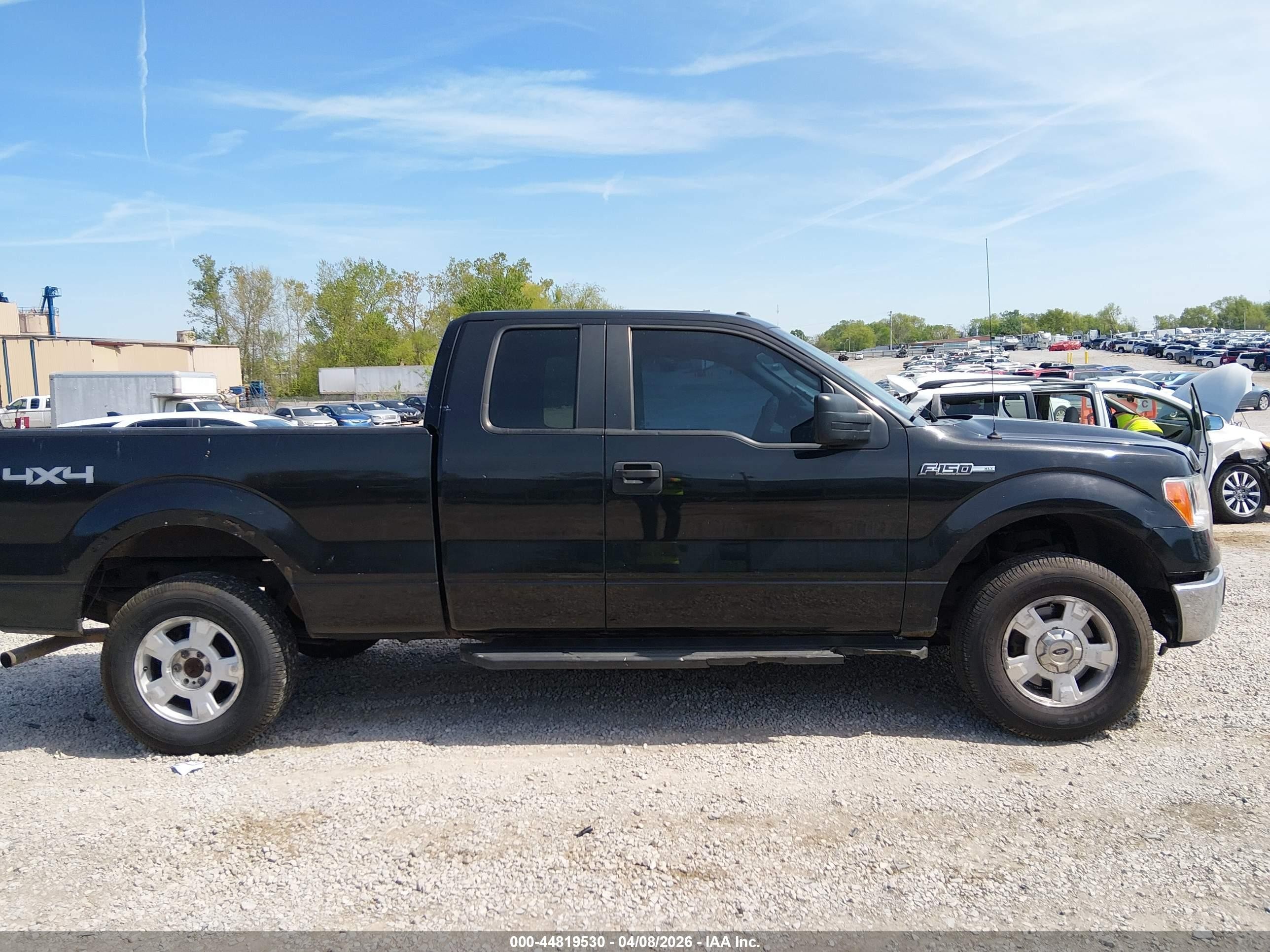 2014 Ford F-150 Xlt Black vin: 1FTEX1EM0EFA97160