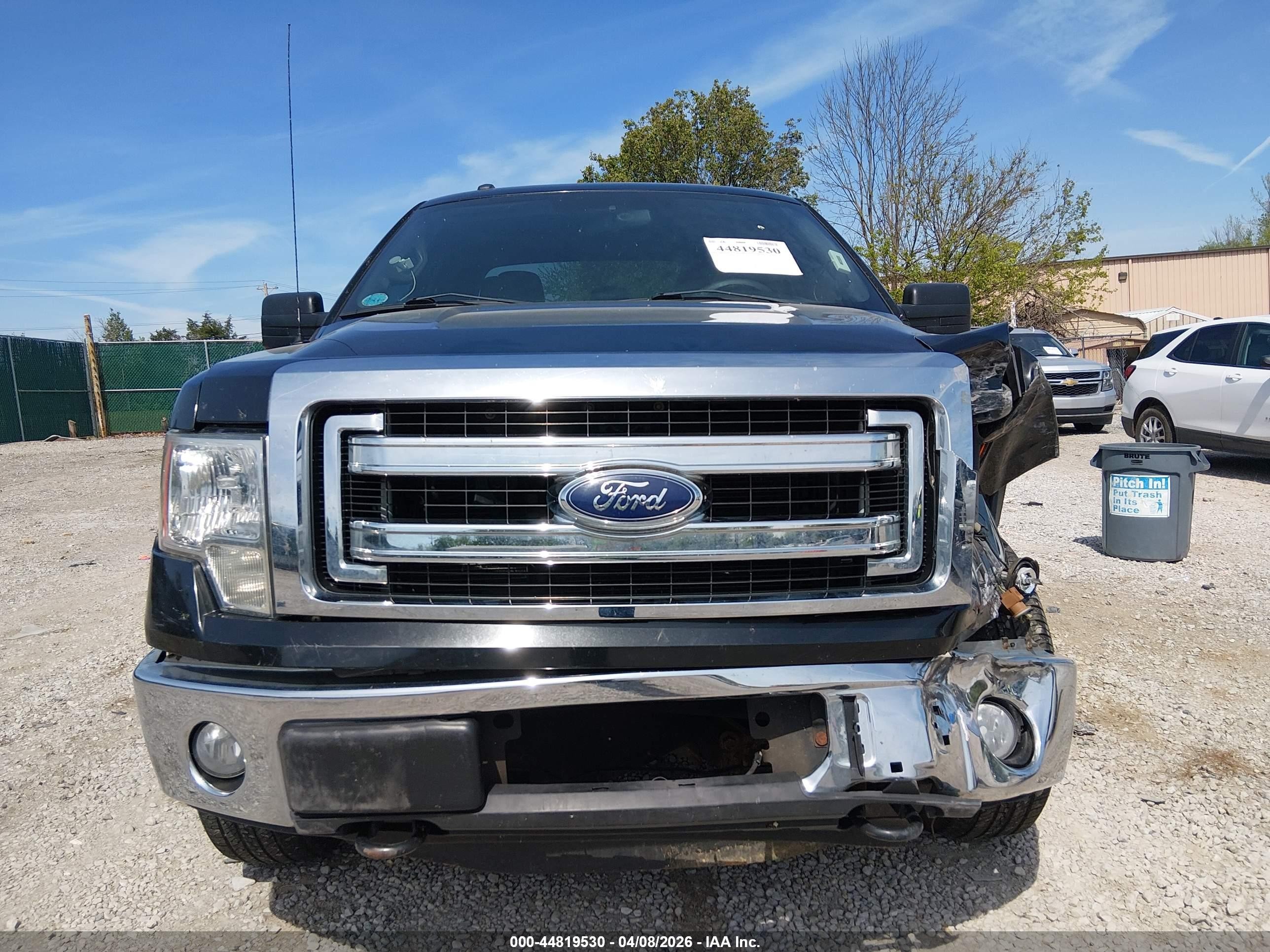 2014 Ford F-150 Xlt Black vin: 1FTEX1EM0EFA97160