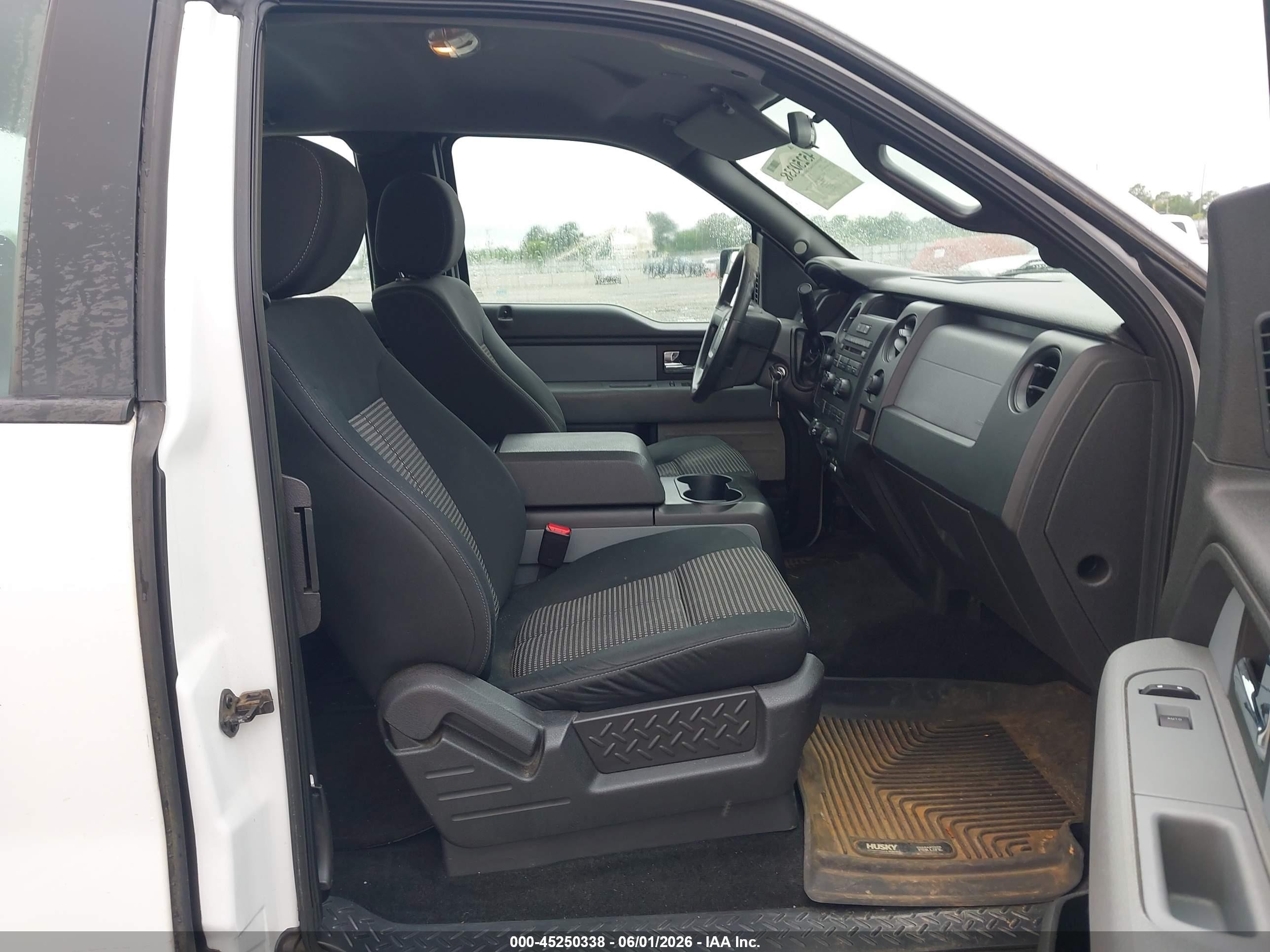 2014 Ford F-150 Stx White vin: 1FTEX1EM0EFC27115