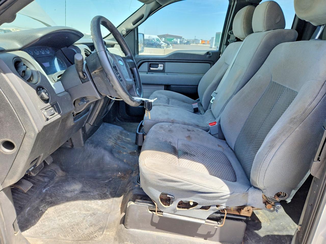 2014 Ford F150 Super Cab Серебряный vin: 1FTEX1EM0EKD46869