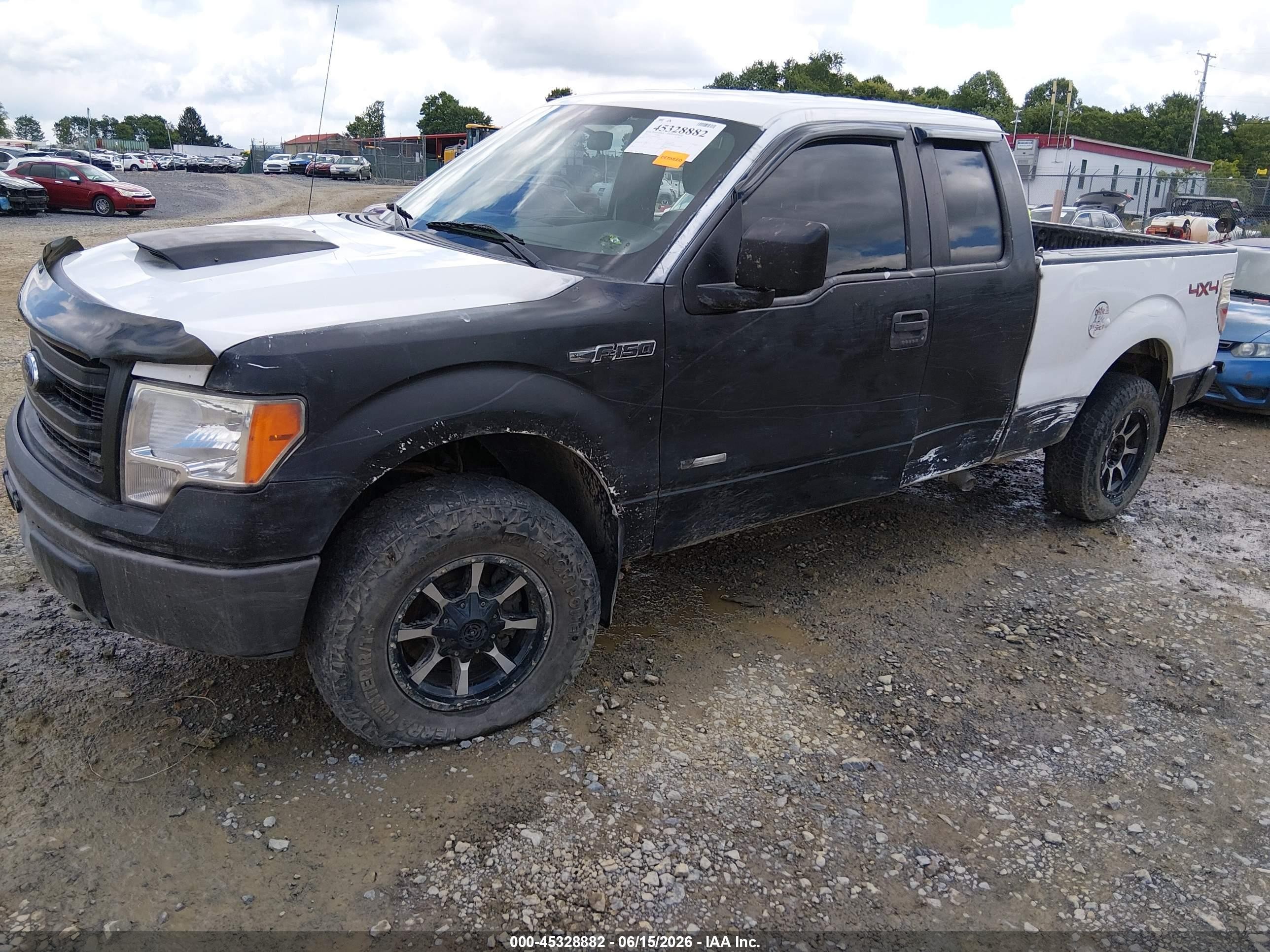 2014 Ford F-150 Xl Black vin: 1FTEX1EM0EKF76962