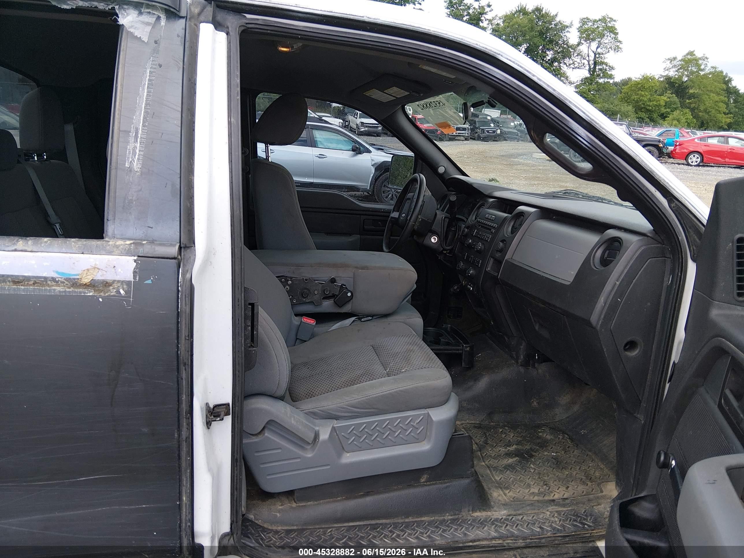 2014 Ford F-150 Xl Black vin: 1FTEX1EM0EKF76962