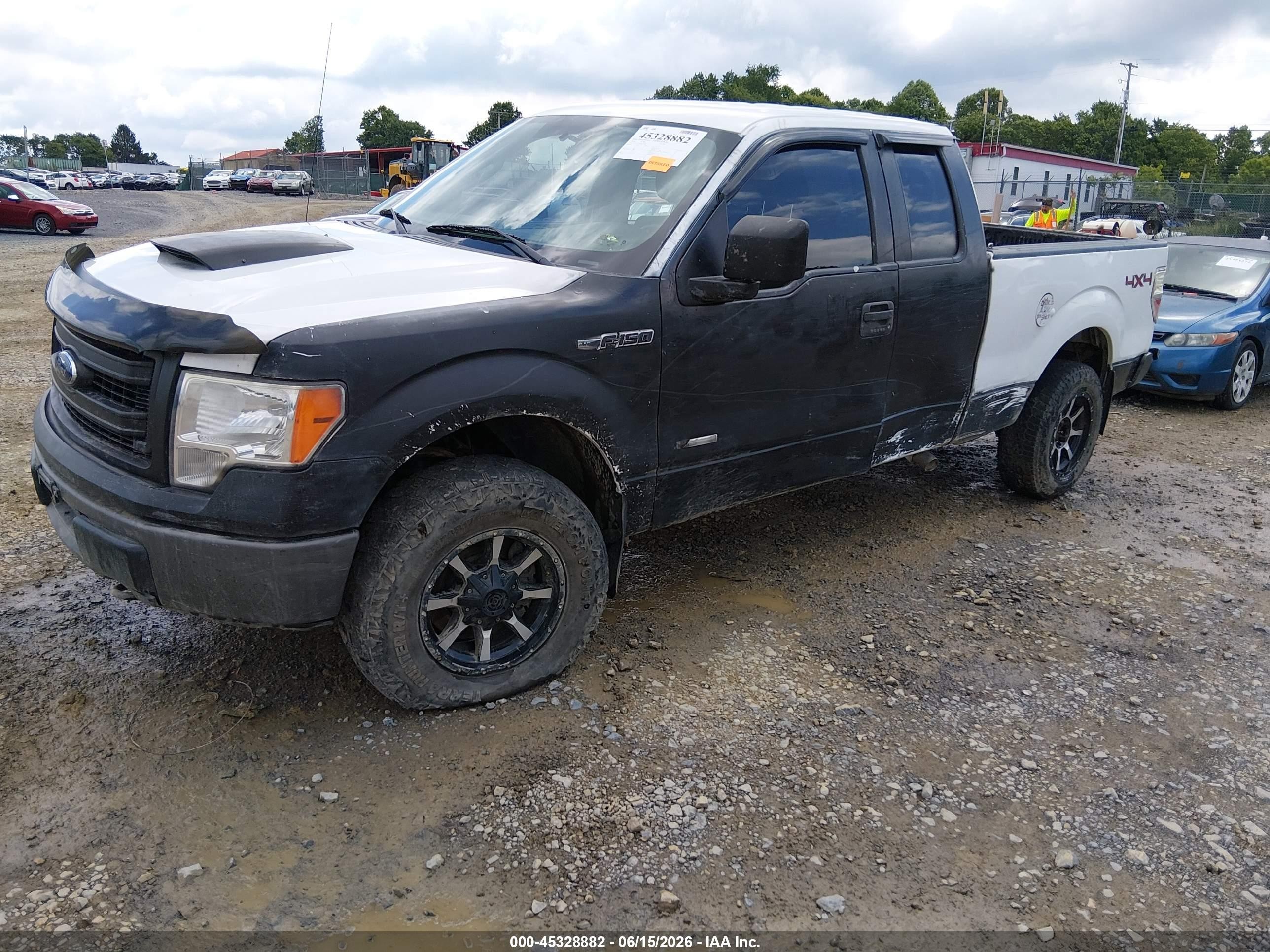 2014 Ford F-150 Xl Black vin: 1FTEX1EM0EKF76962