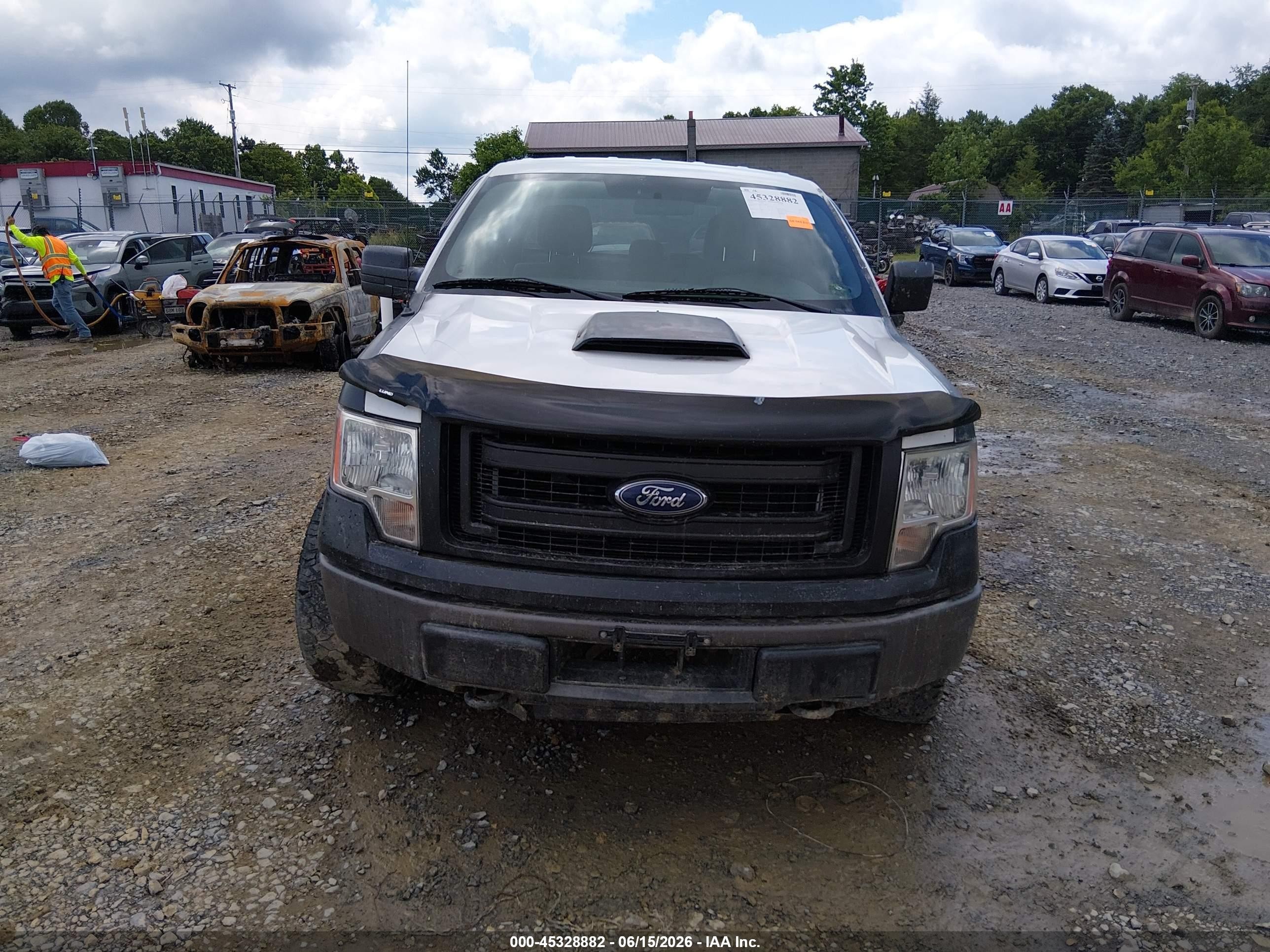 2014 Ford F-150 Xl Black vin: 1FTEX1EM0EKF76962