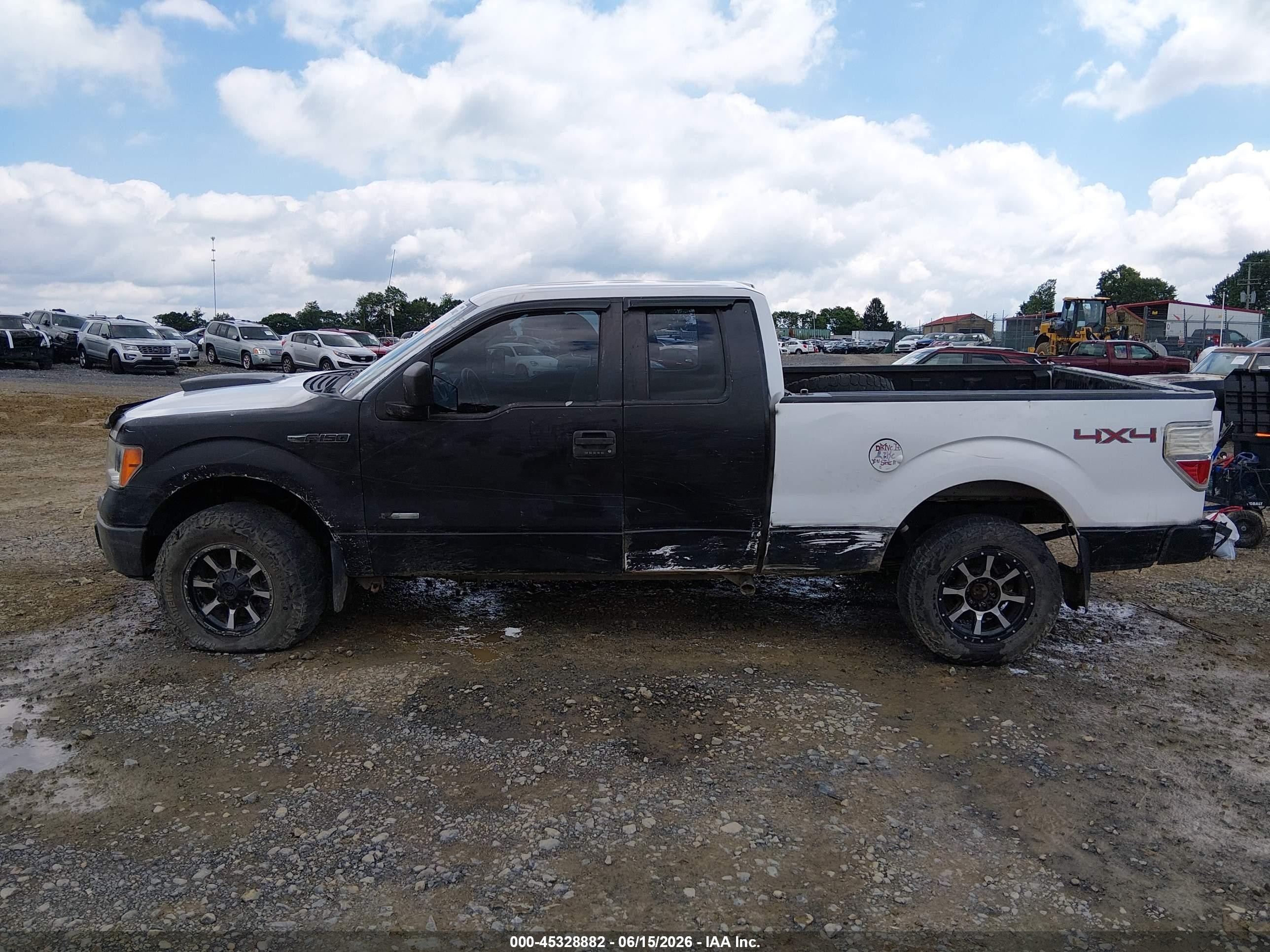 2014 Ford F-150 Xl Black vin: 1FTEX1EM0EKF76962