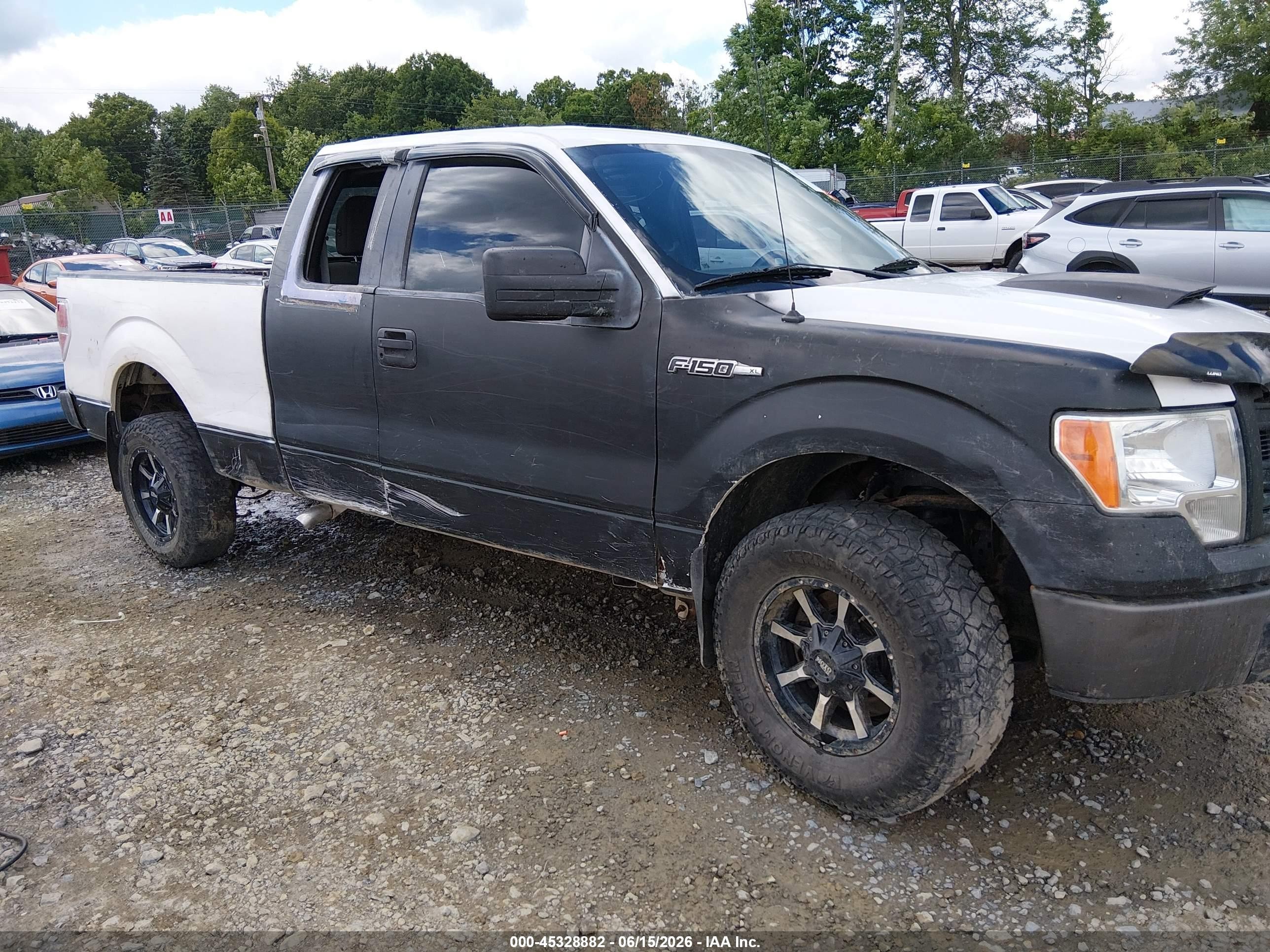 2014 Ford F-150 Xl Black vin: 1FTEX1EM0EKF76962