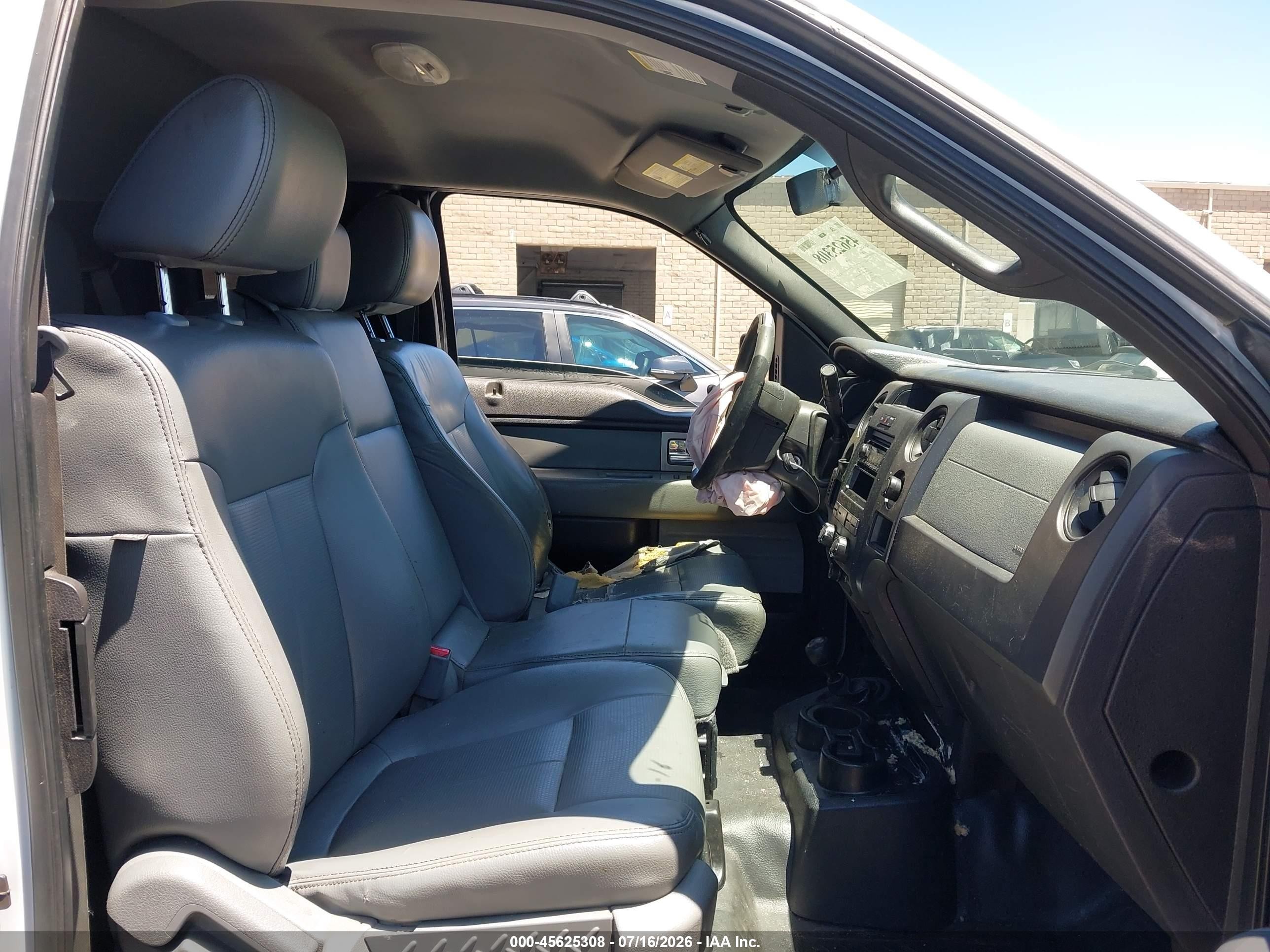 2011 Ford F-150 Xl White vin: 1FTEX1EM1BFB78485