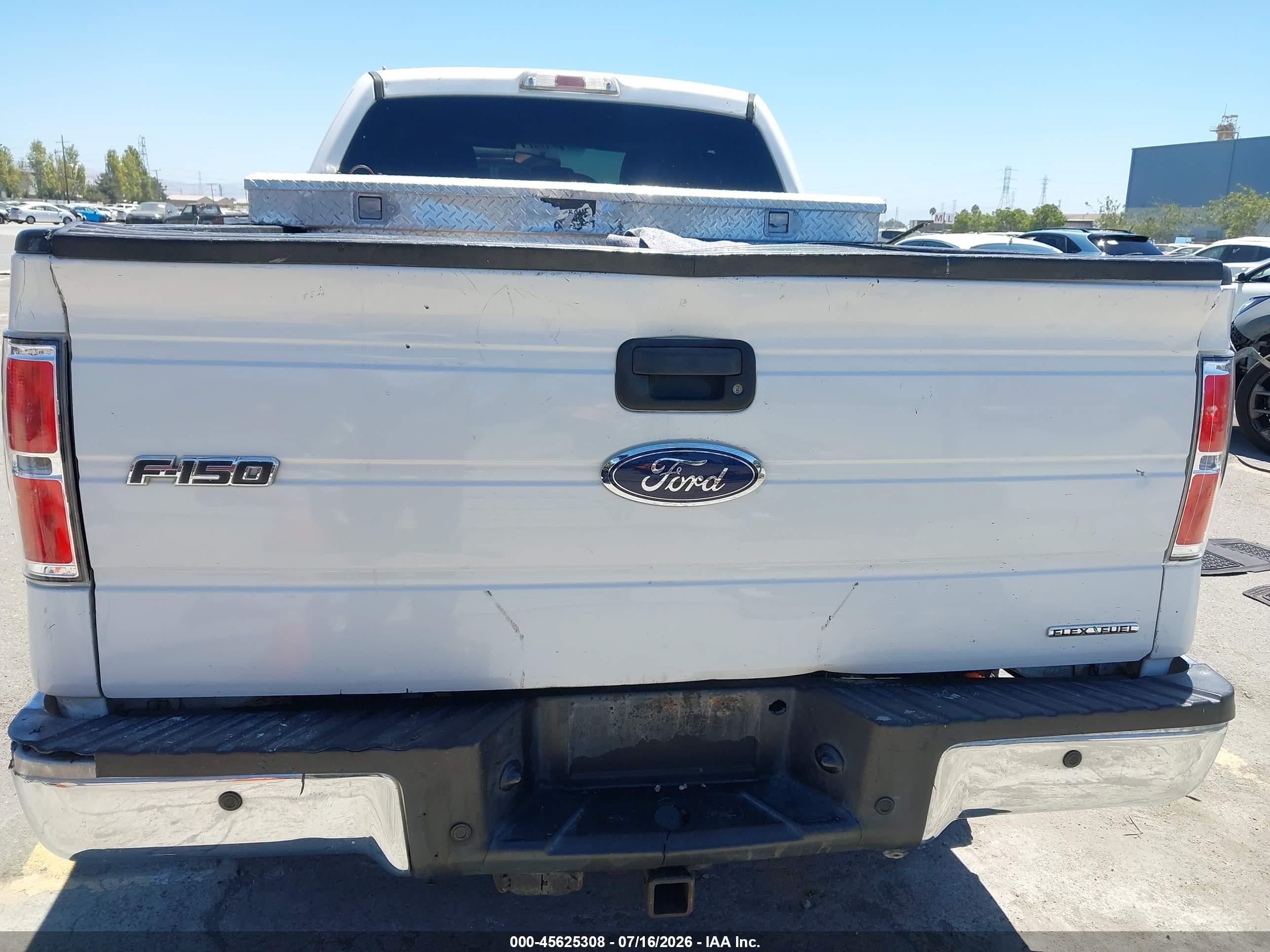 2011 Ford F-150 Xl White vin: 1FTEX1EM1BFB78485