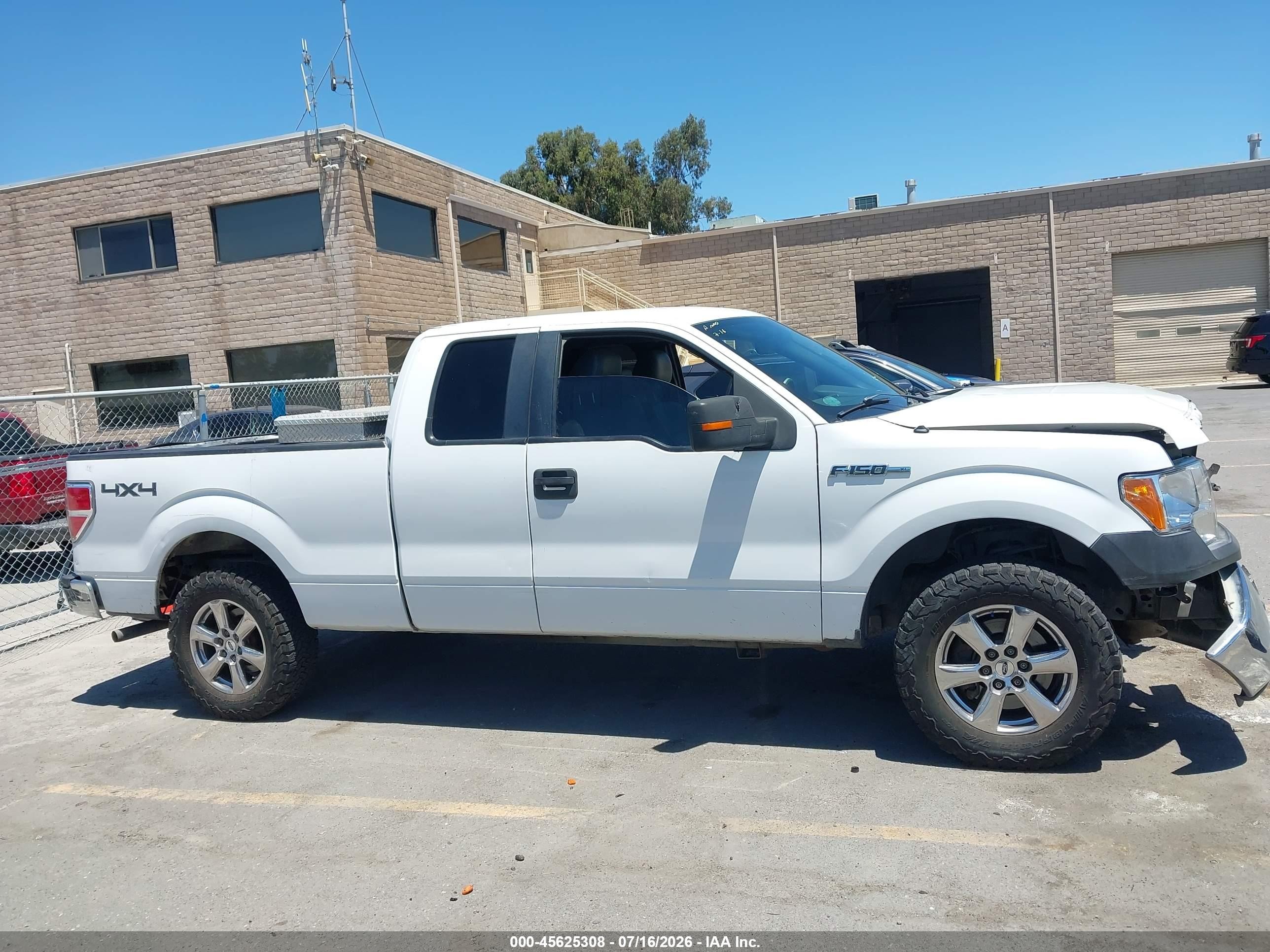 2011 Ford F-150 Xl White vin: 1FTEX1EM1BFB78485
