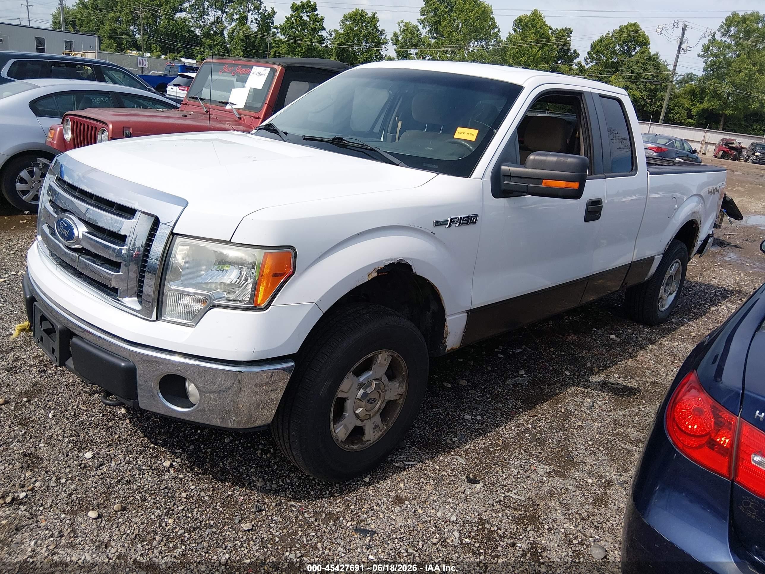 2011 Ford F-150 Stx/xl/xlt Белый vin: 1FTEX1EM1BFD37635