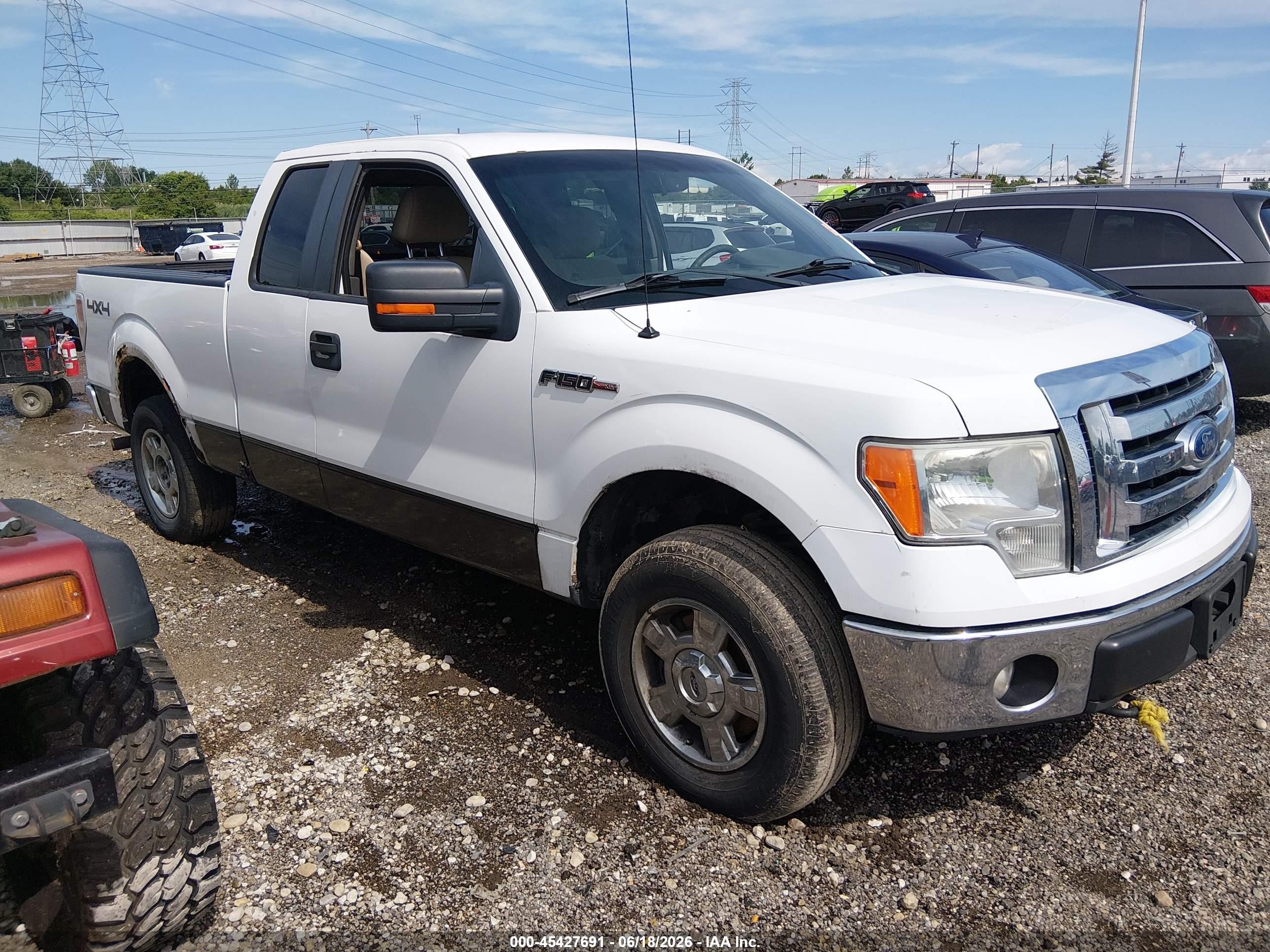 2011 Ford F-150 Stx/xl/xlt Белый vin: 1FTEX1EM1BFD37635