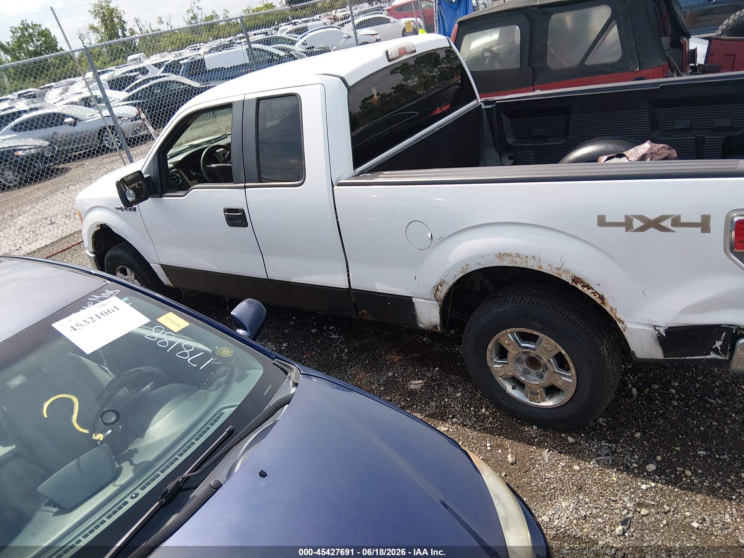 2011 Ford F-150 Stx/xl/xlt Белый vin: 1FTEX1EM1BFD37635