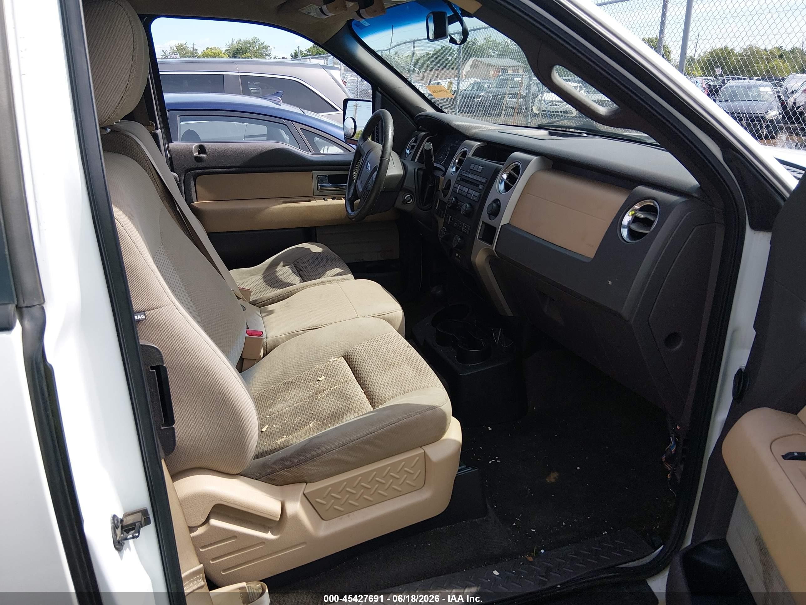 2011 Ford F-150 Stx/xl/xlt Белый vin: 1FTEX1EM1BFD37635