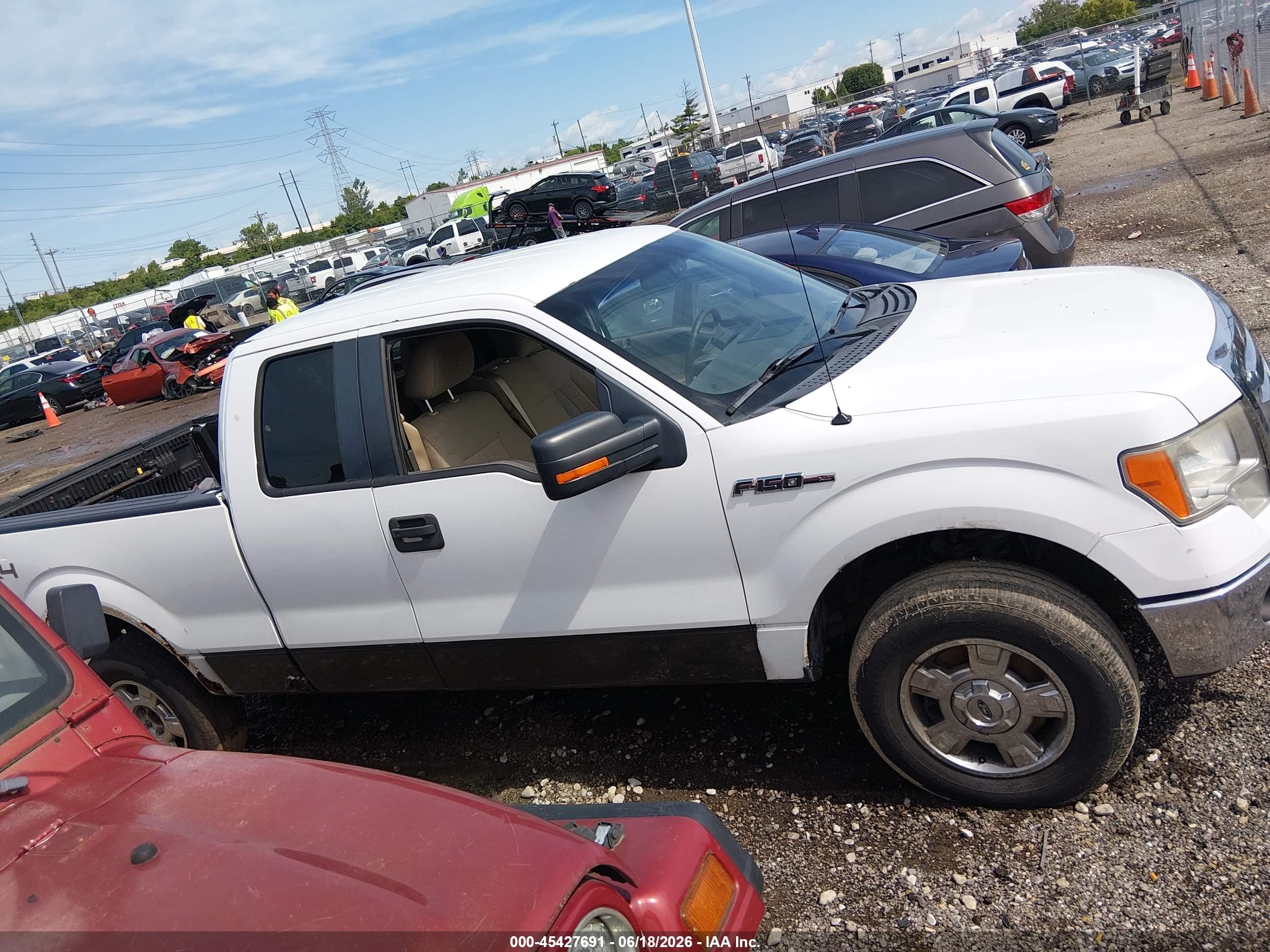 2011 Ford F-150 Stx/xl/xlt Белый vin: 1FTEX1EM1BFD37635