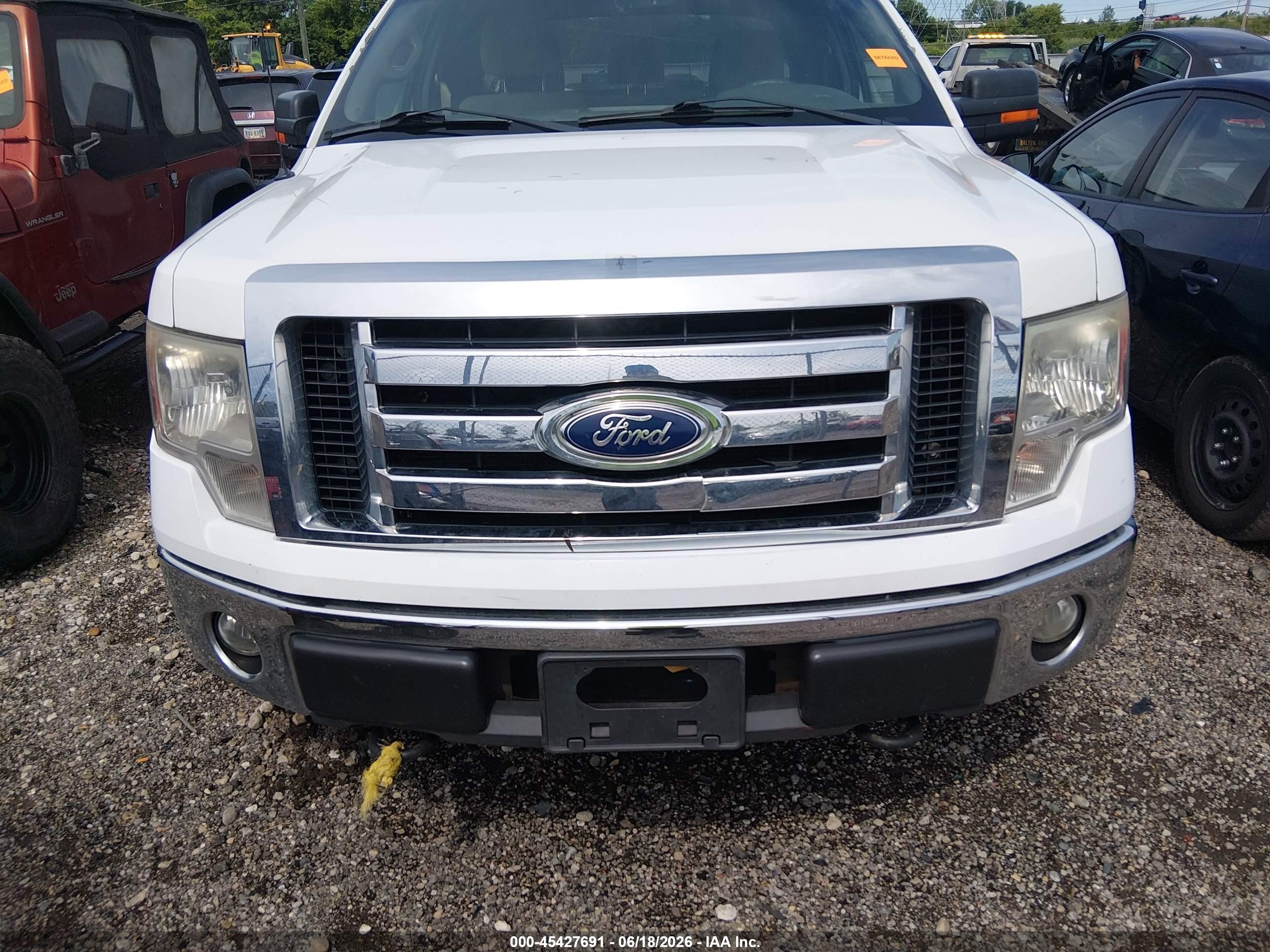 2011 Ford F-150 Stx/xl/xlt Белый vin: 1FTEX1EM1BFD37635