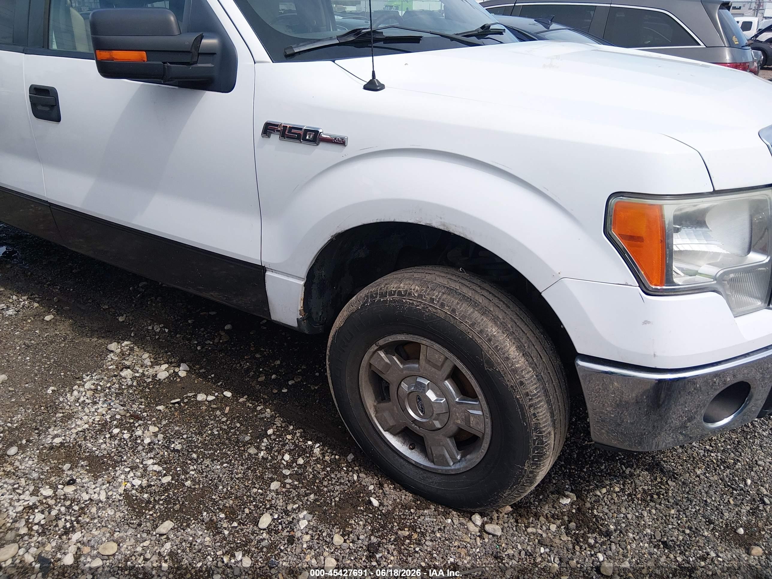 2011 Ford F-150 Stx/xl/xlt Белый vin: 1FTEX1EM1BFD37635
