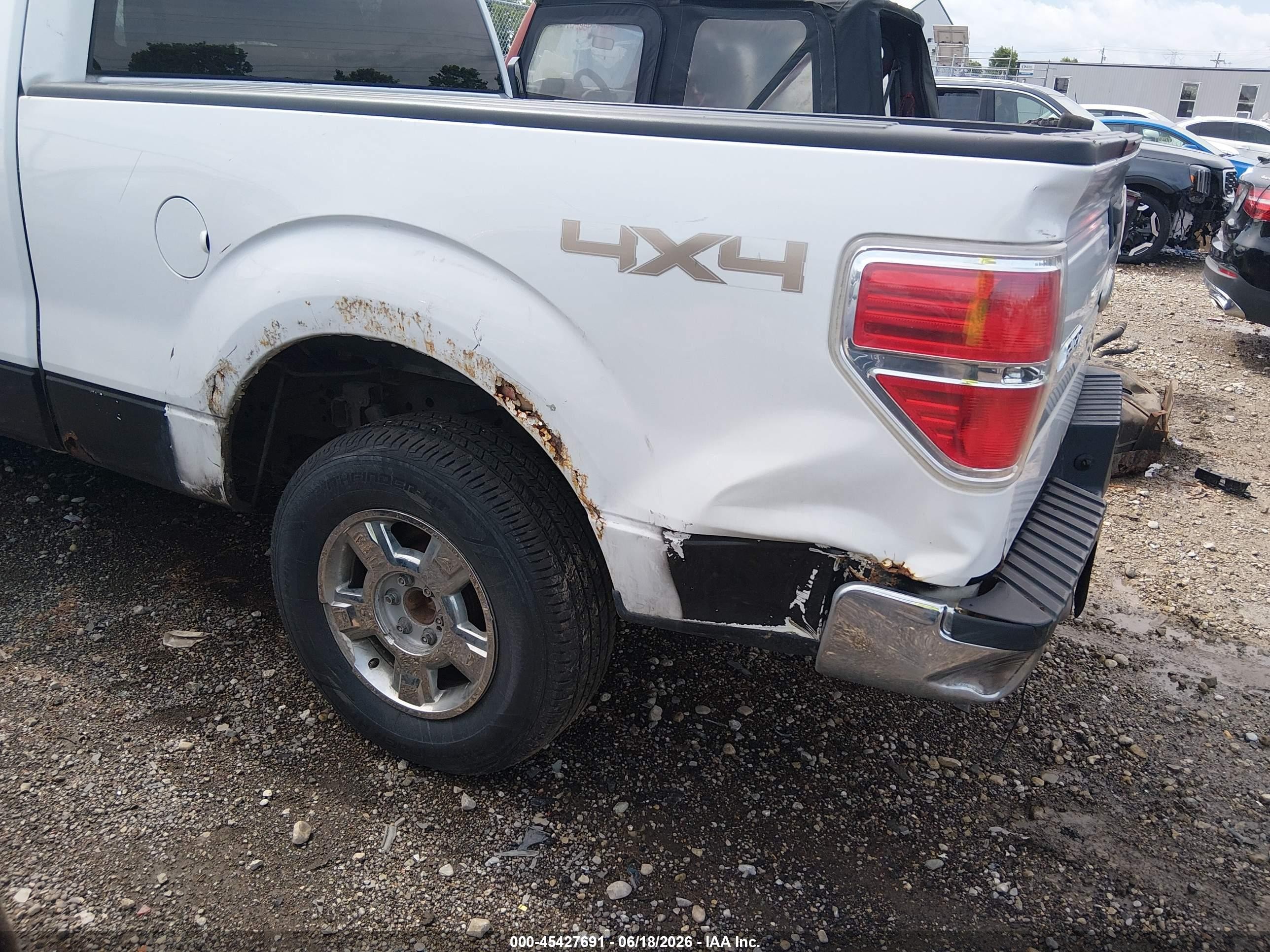 2011 Ford F-150 Stx/xl/xlt Белый vin: 1FTEX1EM1BFD37635